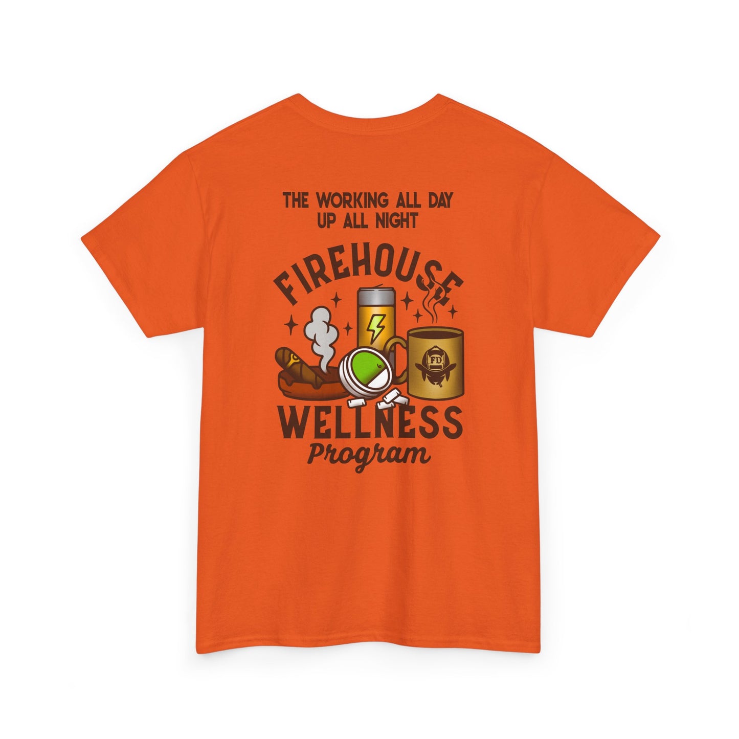 Black Sheep "Firehouse Wellness Program" Heavy Cotton Tee
