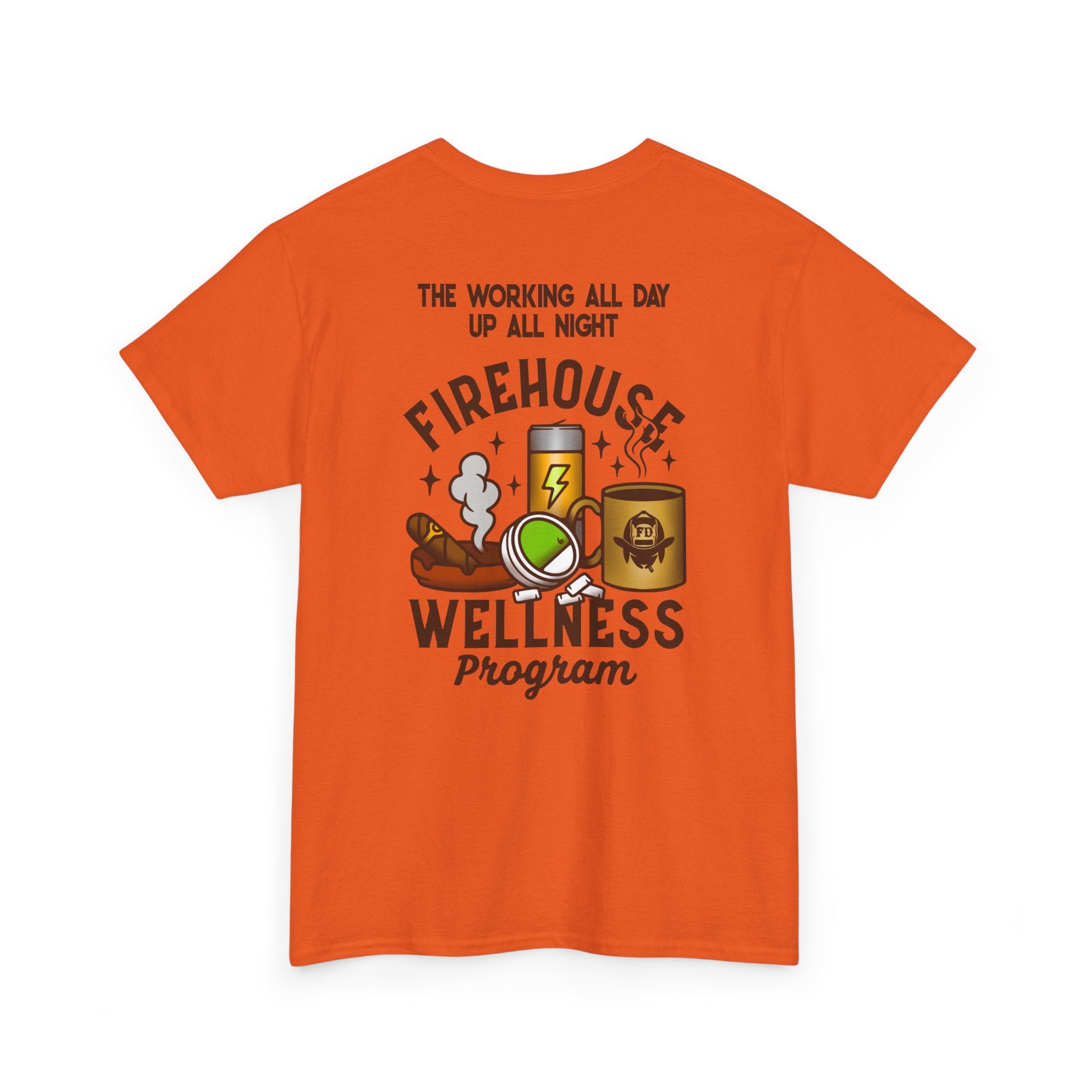 Black Sheep "Firehouse Wellness Program" Heavy Cotton Tee