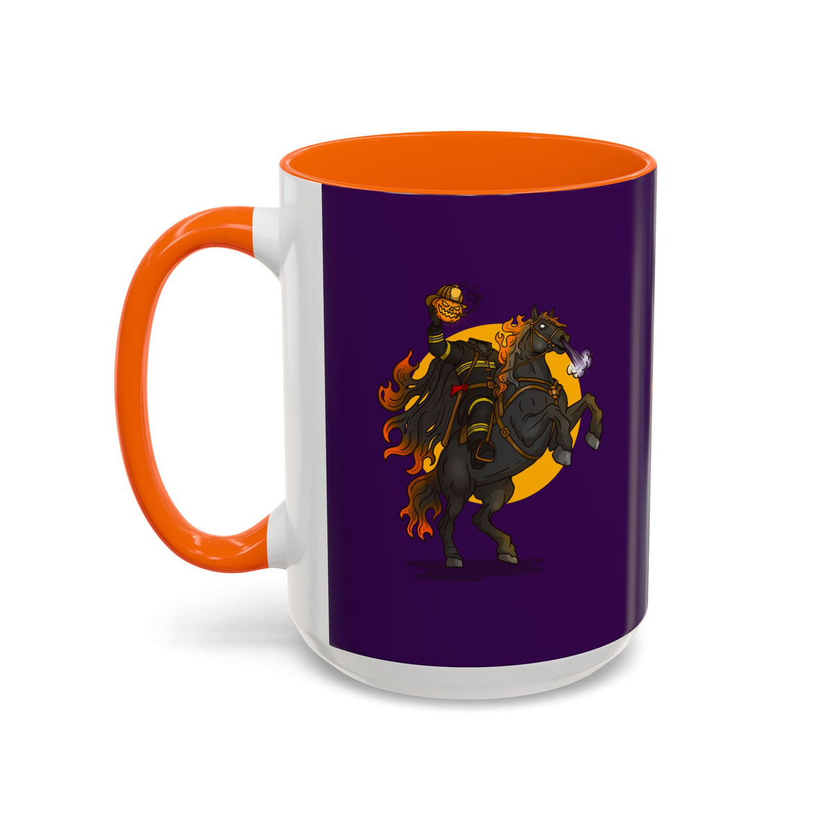 Headless Firefighter Horseman 15 oz Coffee Lover's Mug