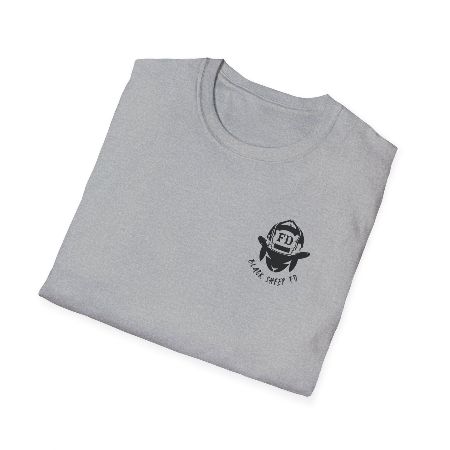 "Inside of Me Are Two Wolves," Firefighter Soft Style Tee Shirt