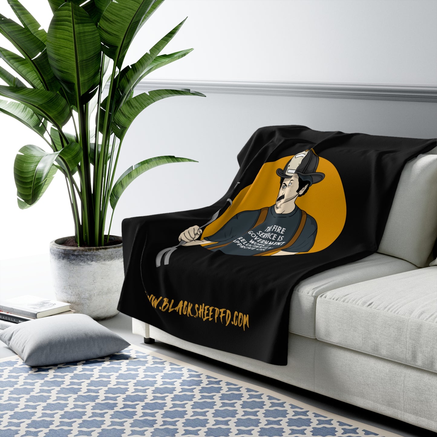 "Reluctantly Approved" Sherpa Station Blanket