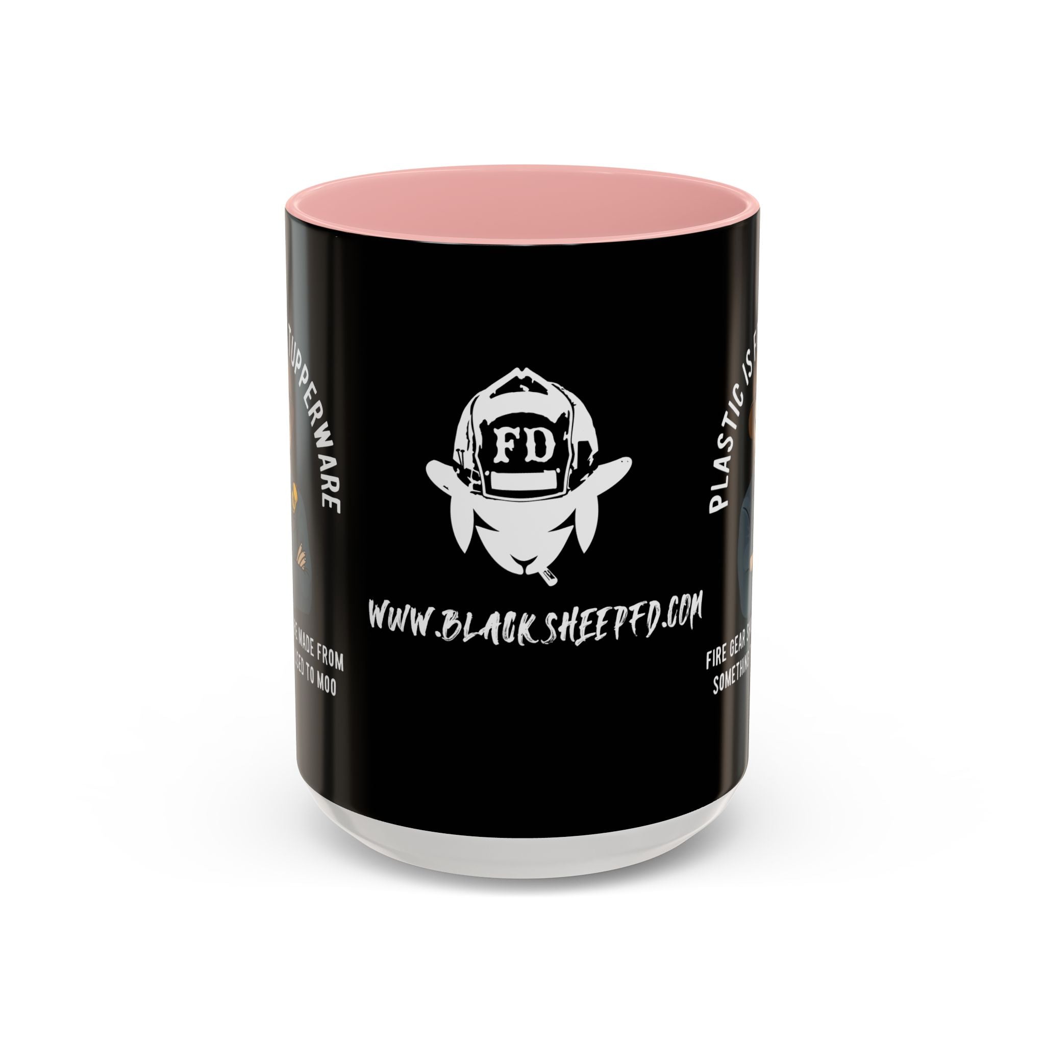 Black Sheep "Plastic Is For Tupperware" Premo Artwork Coffee Mug