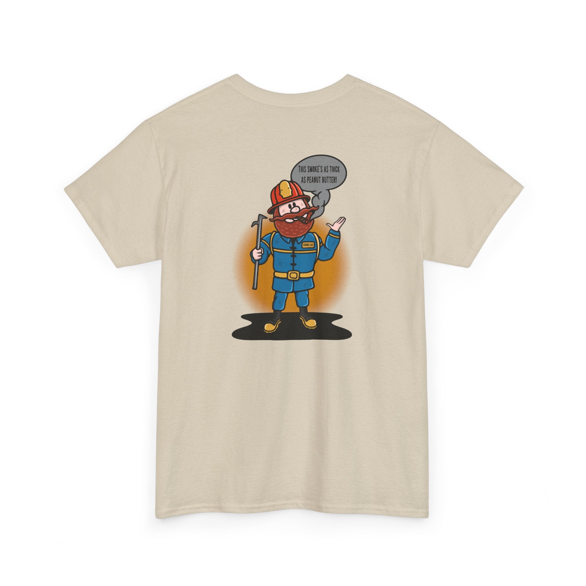 Firefighter Yukon Cornelius Heavy Blend Crew Tee
