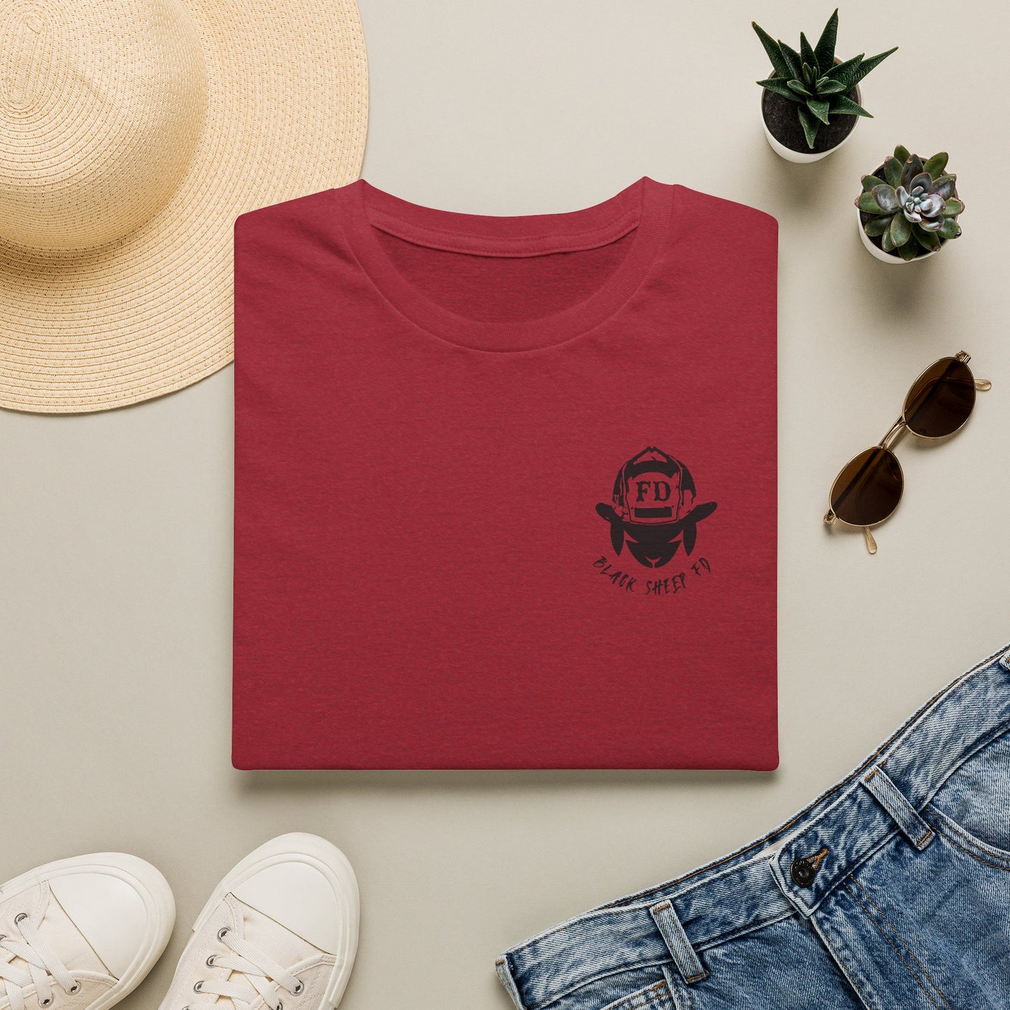 "Never Raw Dog The Hot Jobs" Firefighter T-Shirt