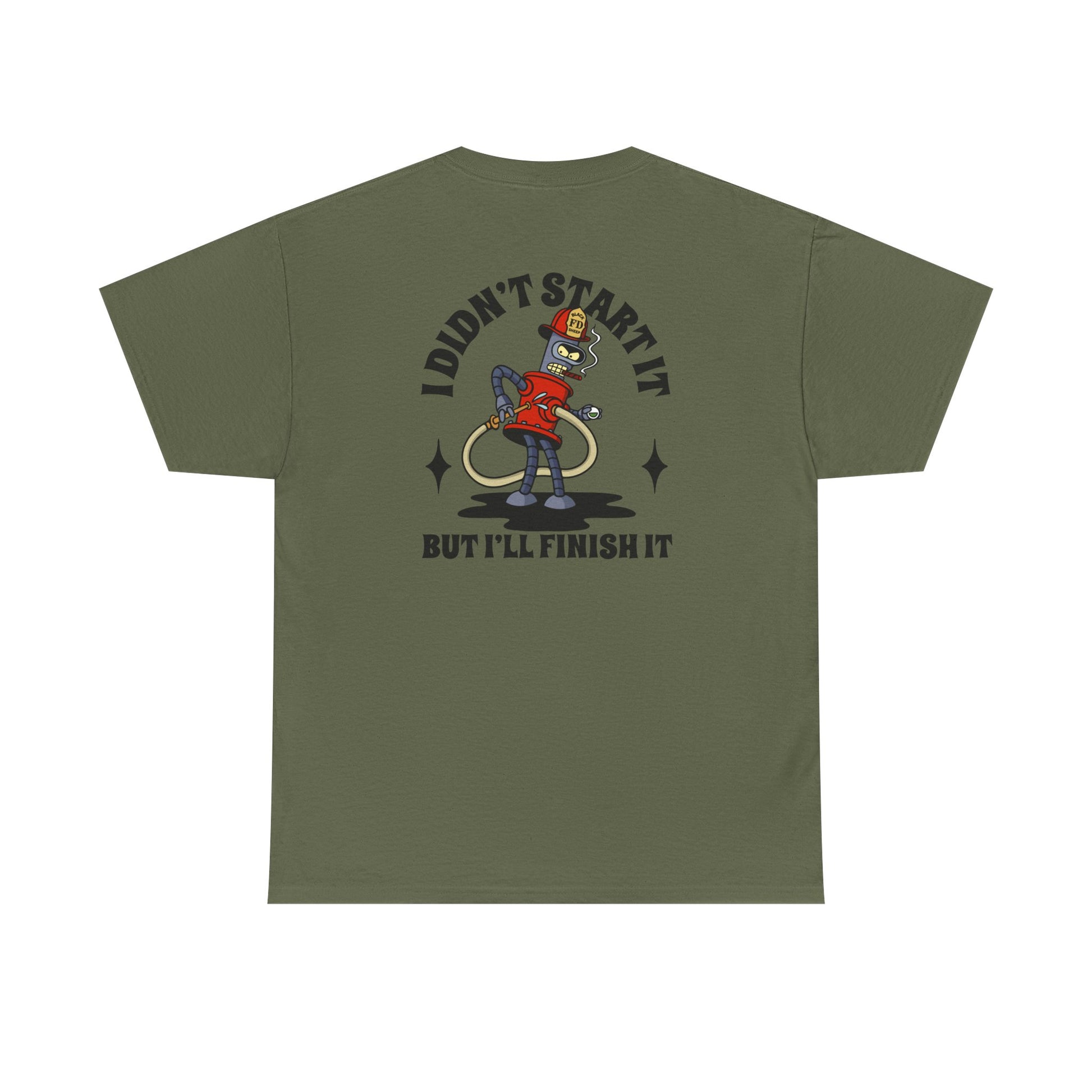 Black Sheep "You start it, I'll Finish It" Heavy Cotton Tee