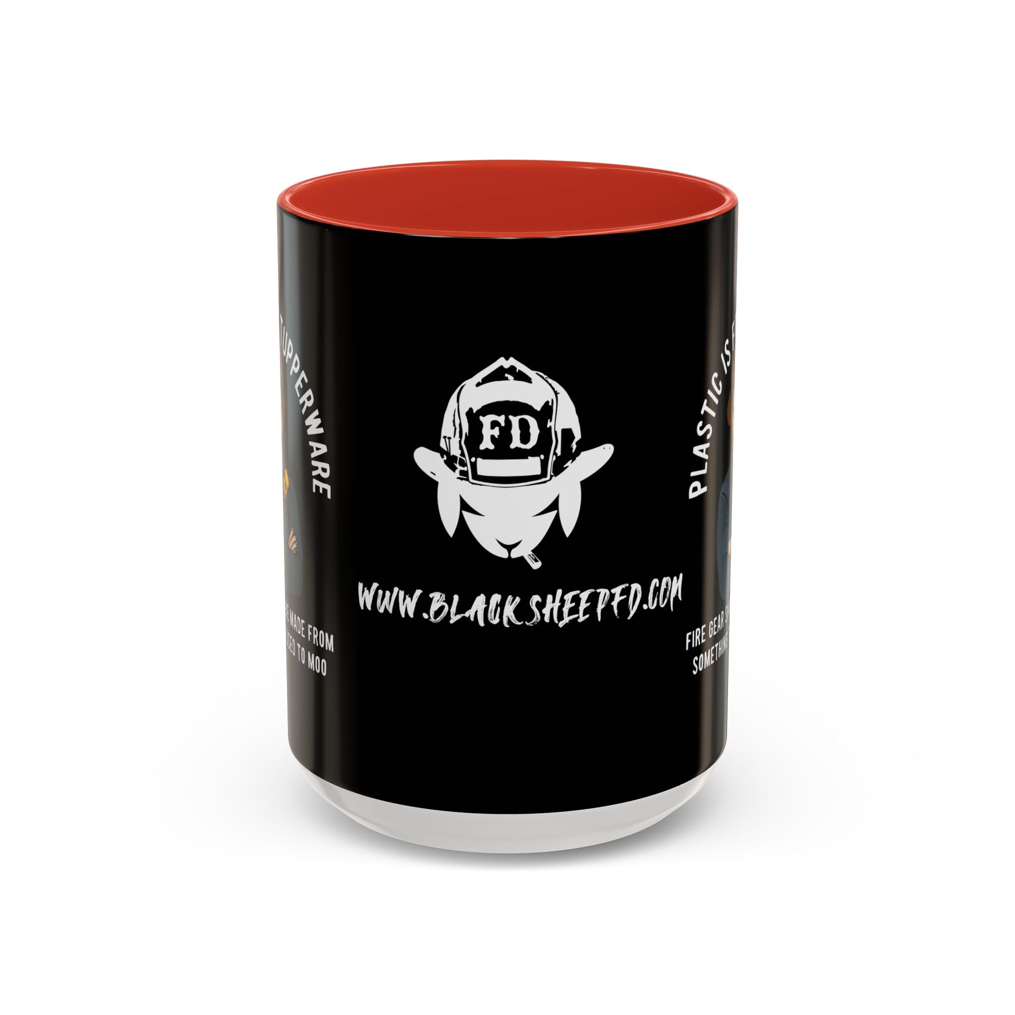 Black Sheep "Plastic Is For Tupperware" Premo Artwork Coffee Mug