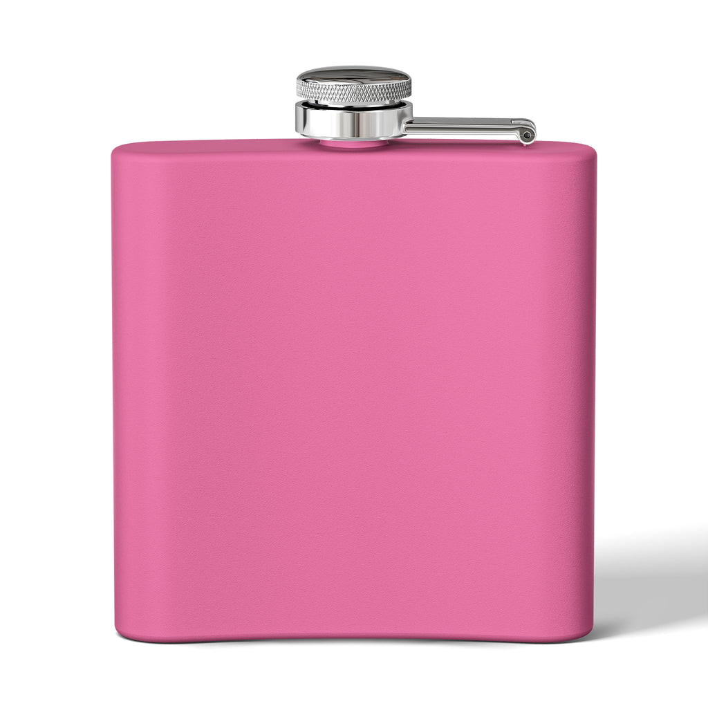 6oz Stainless Steel Flask — Black Sheep 'FTMP PTB' Knuckle Tattoo Design