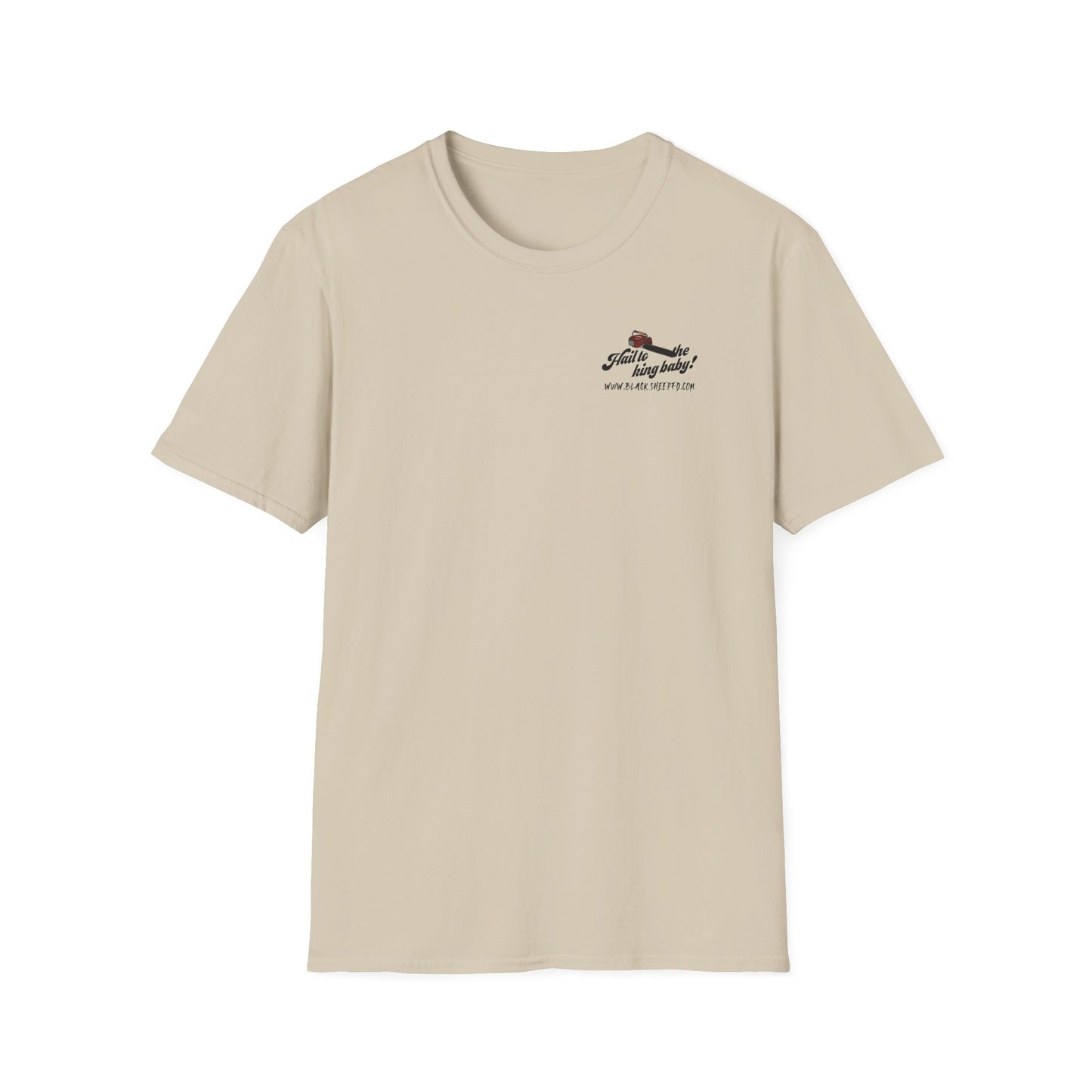 Cuttin' Holes to Save Souls Firefighter Tee