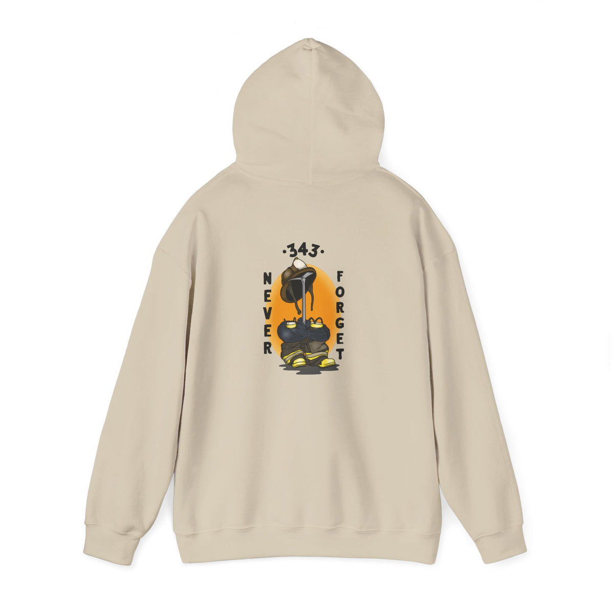 Never Forget Hoodie — Memorial 9/11 Pullover