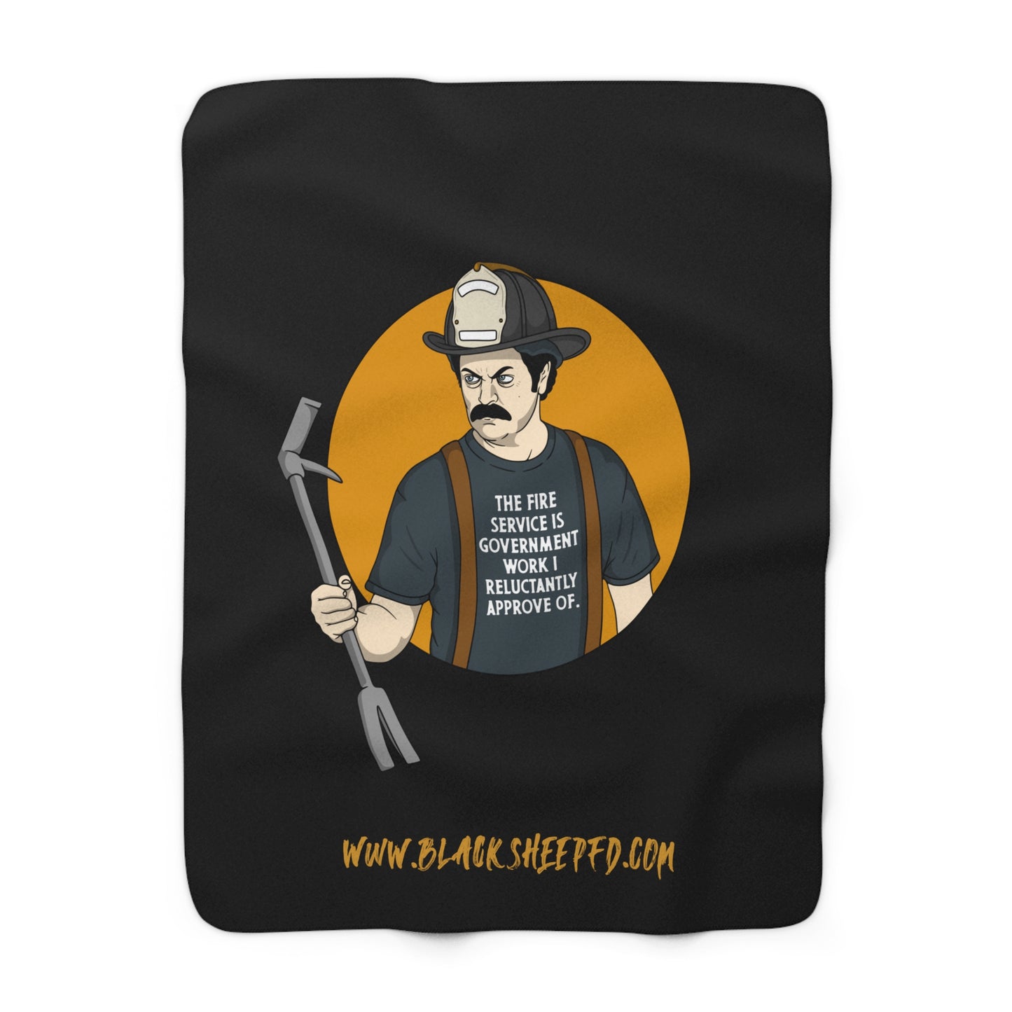 "Reluctantly Approved" Sherpa Station Blanket
