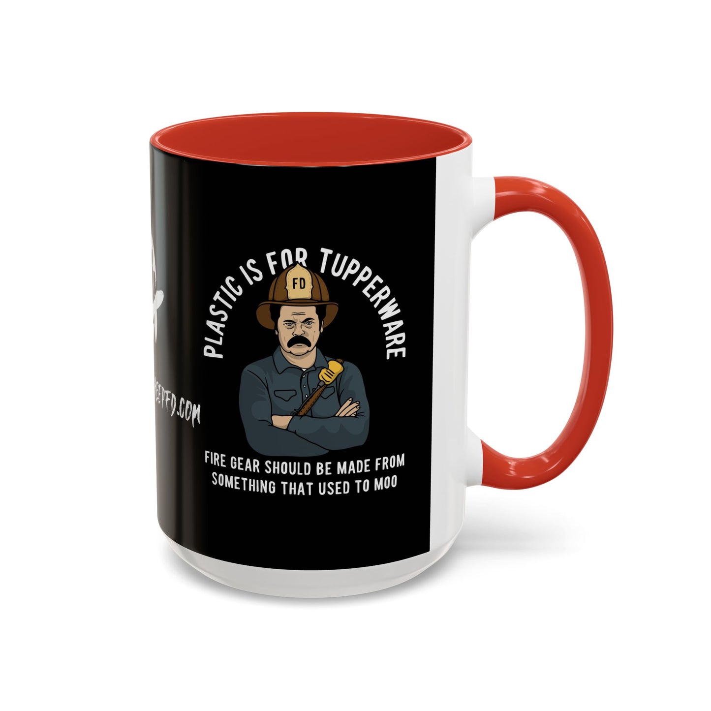 Black Sheep "Plastic Is For Tupperware" Premo Artwork Coffee Mug