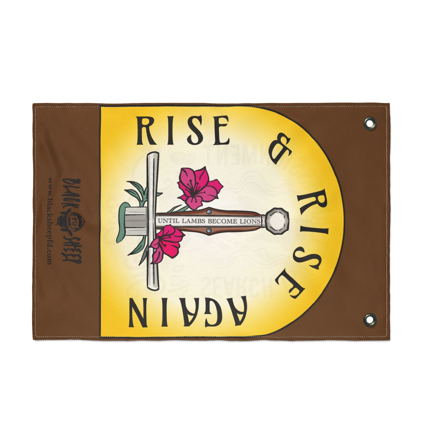 "More Than An Assignment" / "Rise & Rise Again" Two Sided Flag