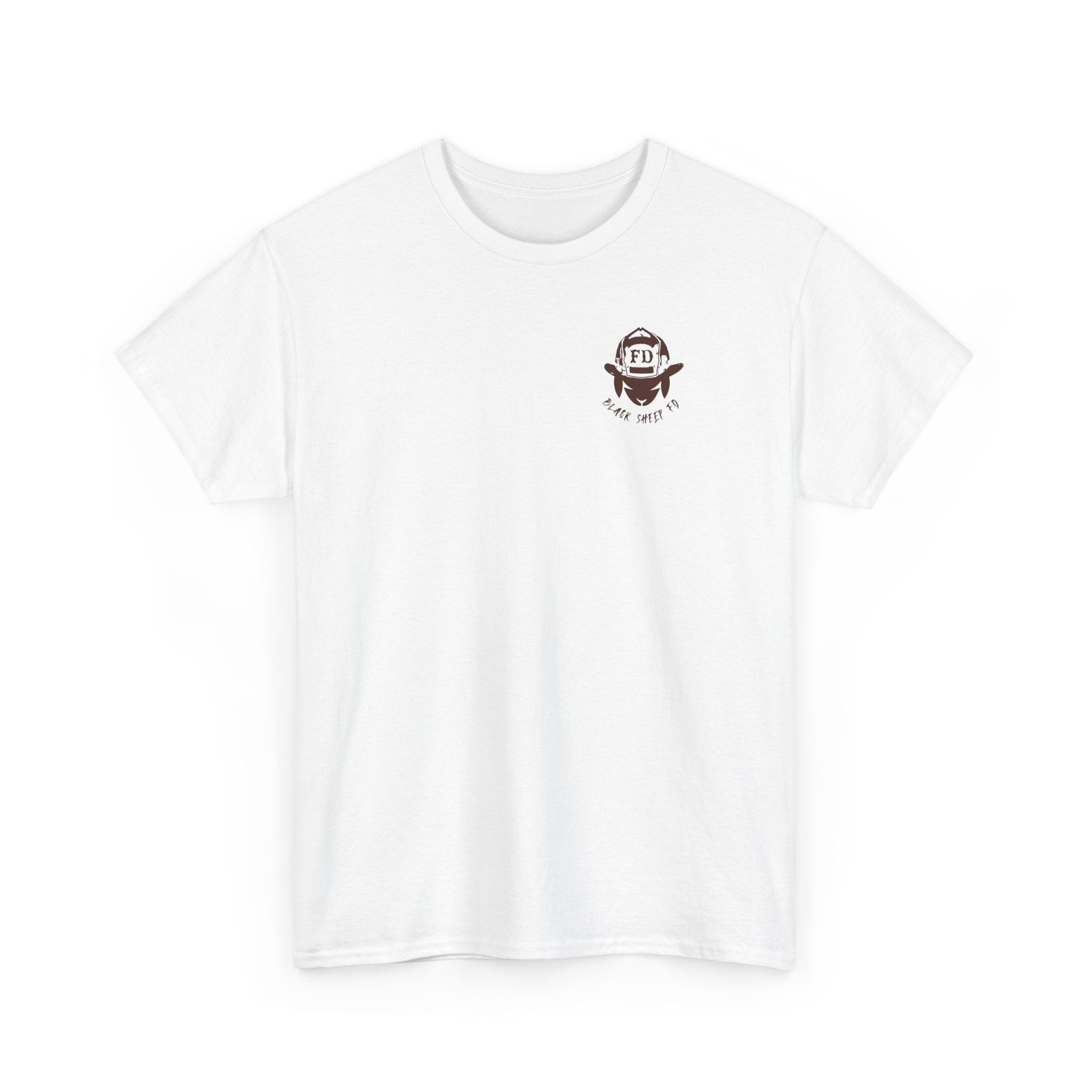 Fire Alarm Box "Looking For Hot Shingles" Heavy Blend Tee