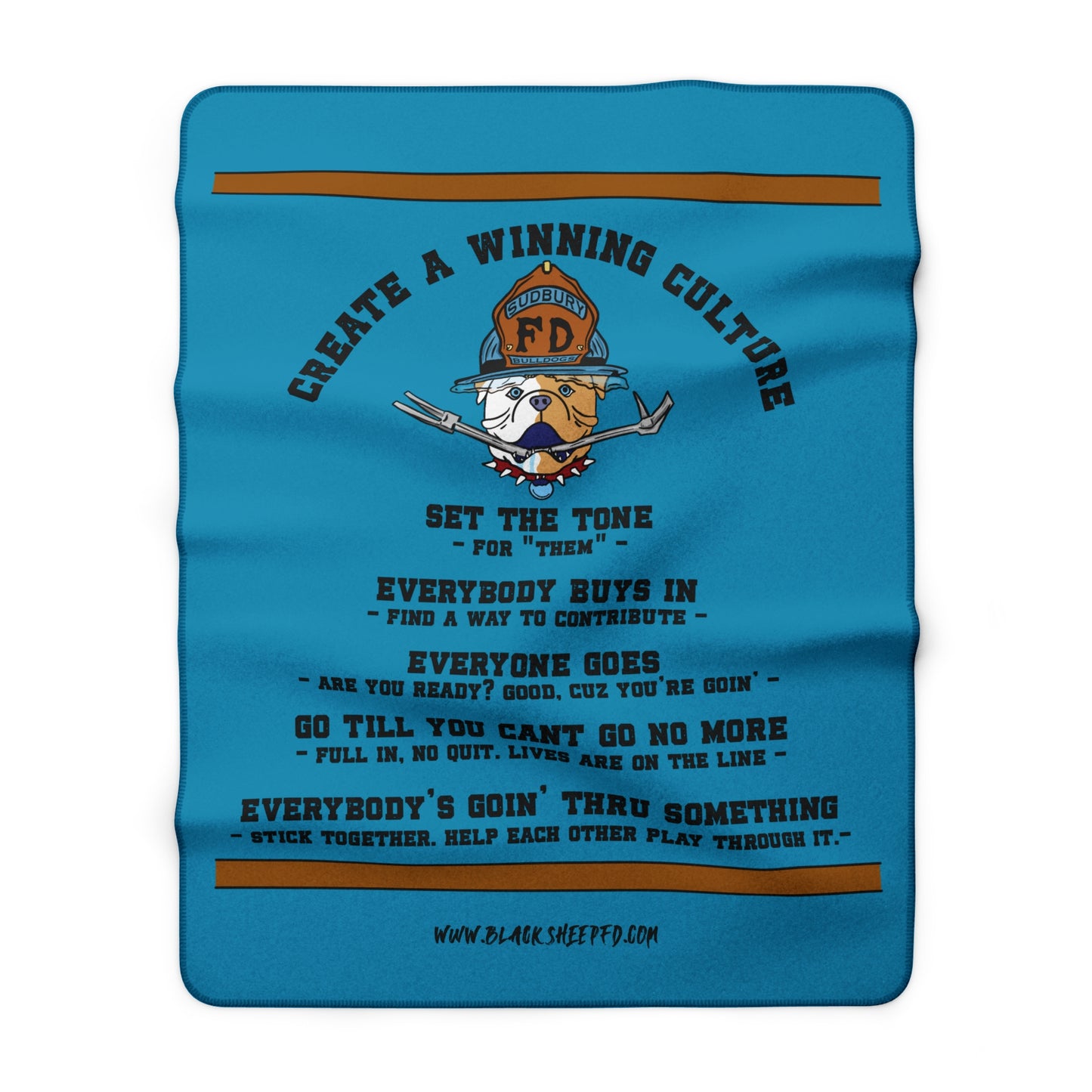 Sudbury FD Sherpa Blanket