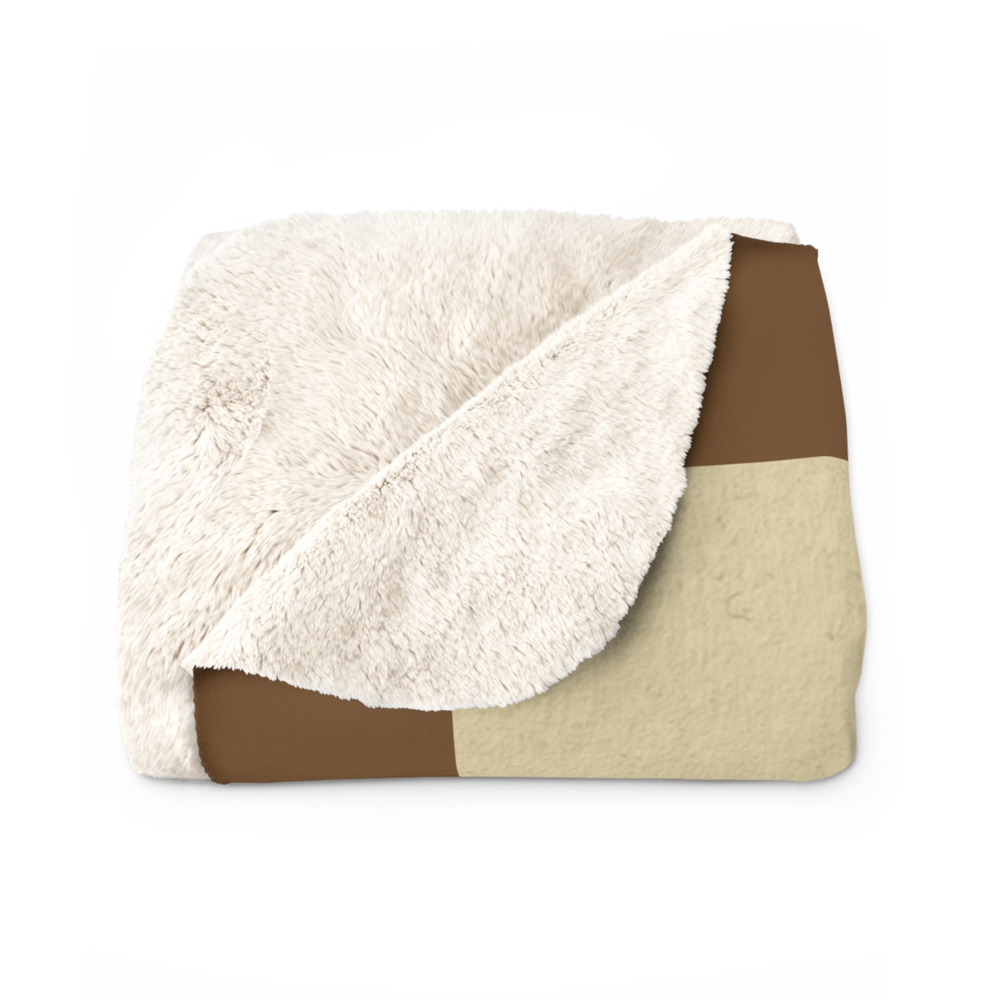 "Reluctantly Approved" Sherpa Station Blanket - Brown Version
