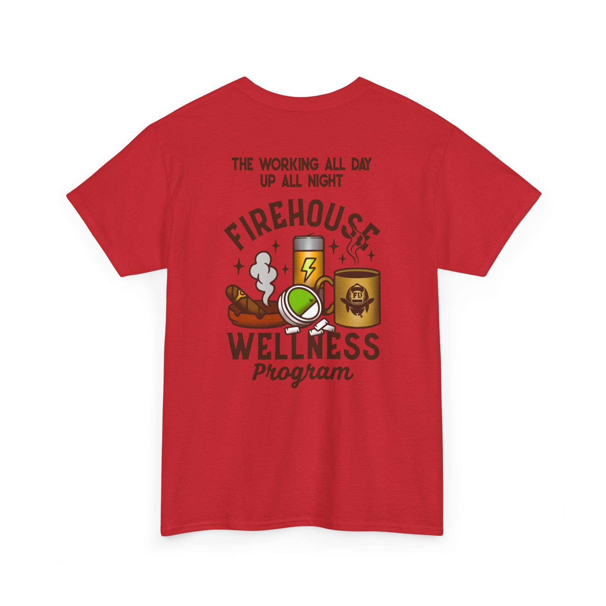 Black Sheep "Firehouse Wellness Program" Heavy Cotton Tee