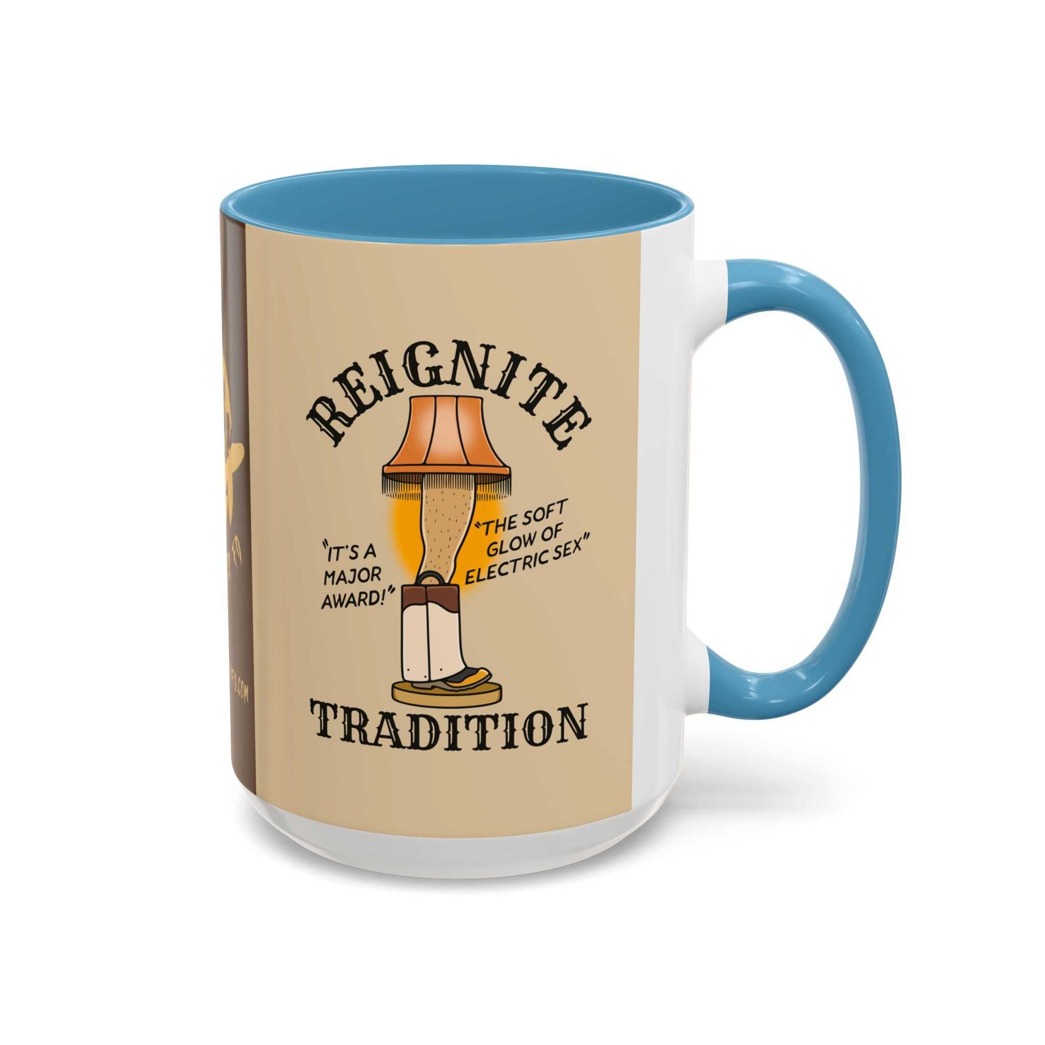 Christmas Lamp Coffee Mug - Reignite Tradition Design