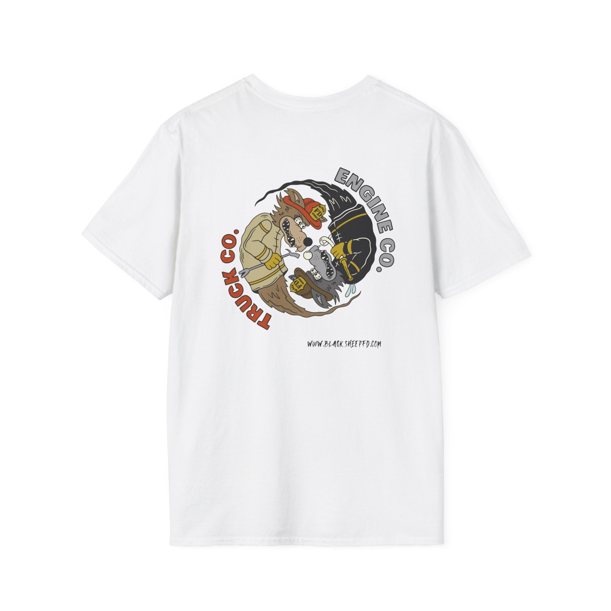 Yin & Yang - Truck Co. & Engine Co. Graphic T-Shirt