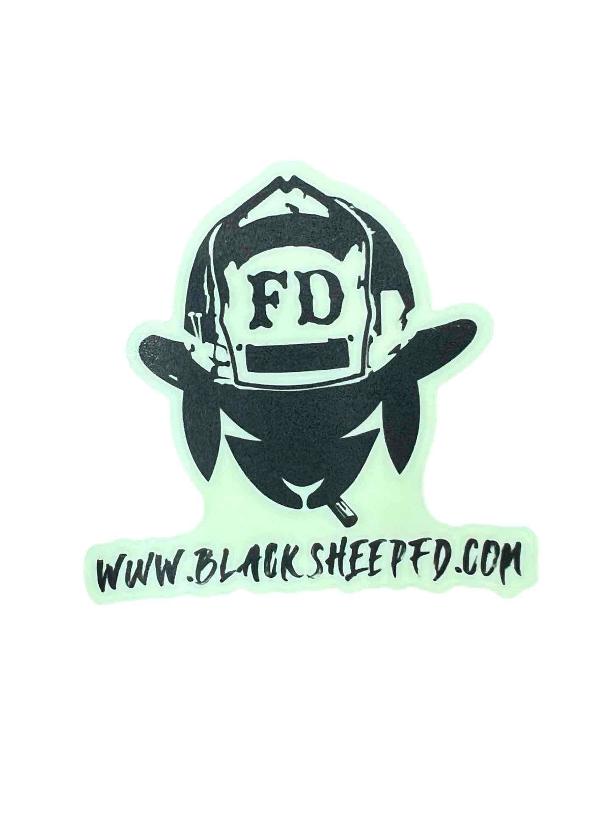 Black Sheep FD GLOW-N-DARK Stickers Bundled Pack