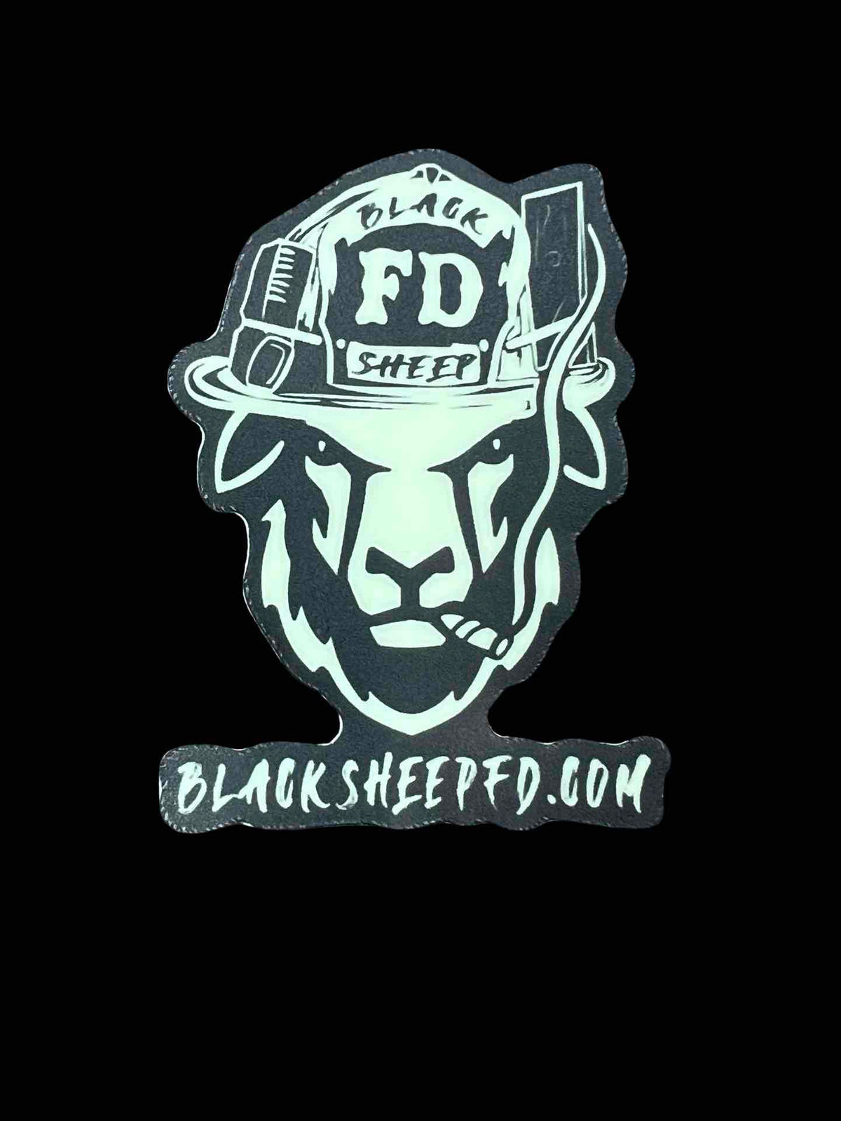 Black Sheep FD GLOW-N-DARK Stickers Bundled Pack