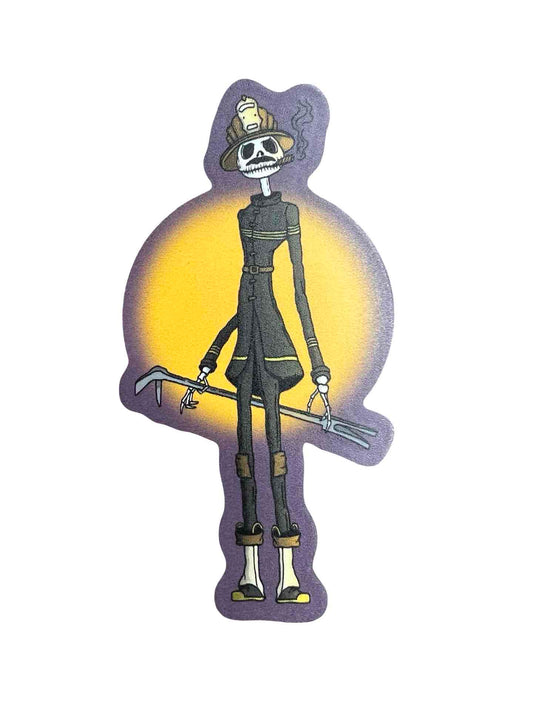 Truckie Jack Skellington Sticker
