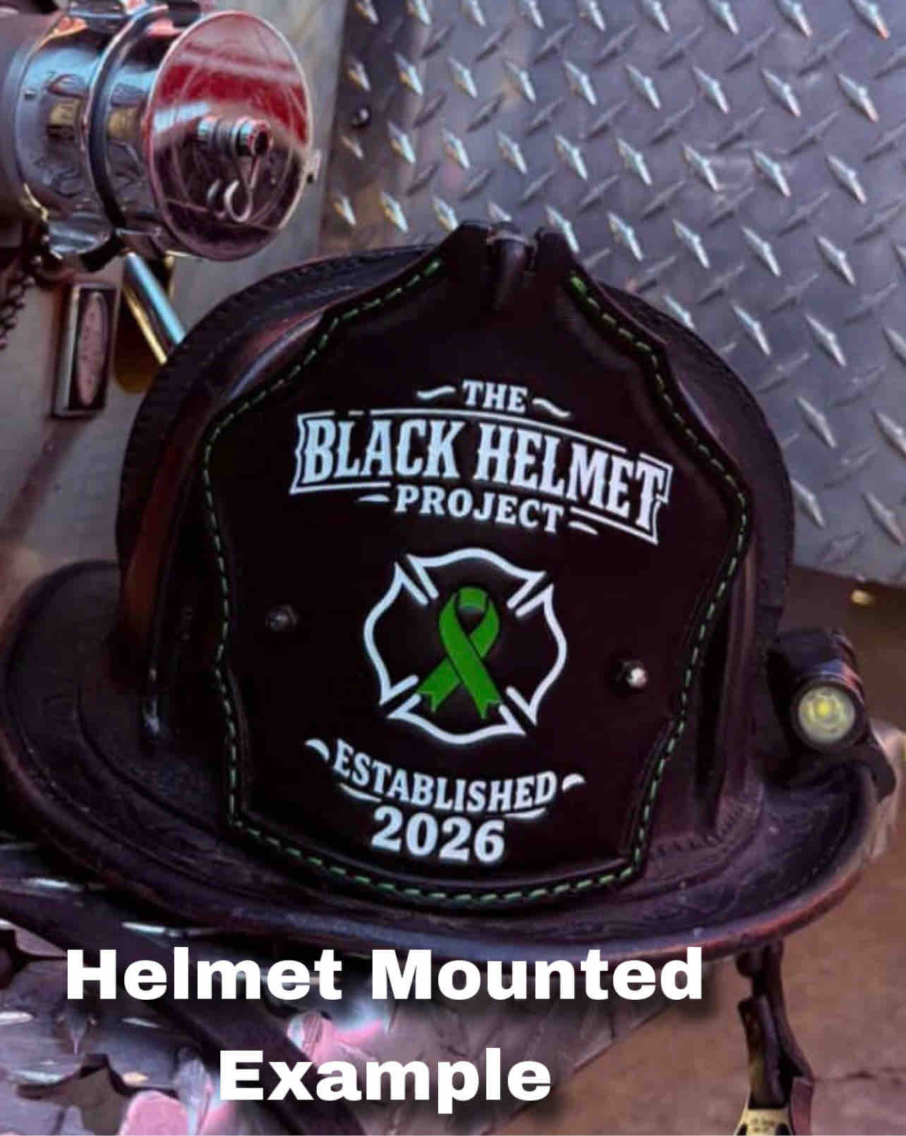 Solid Surface Traditional Helmet Shield - Black Sheep Cut