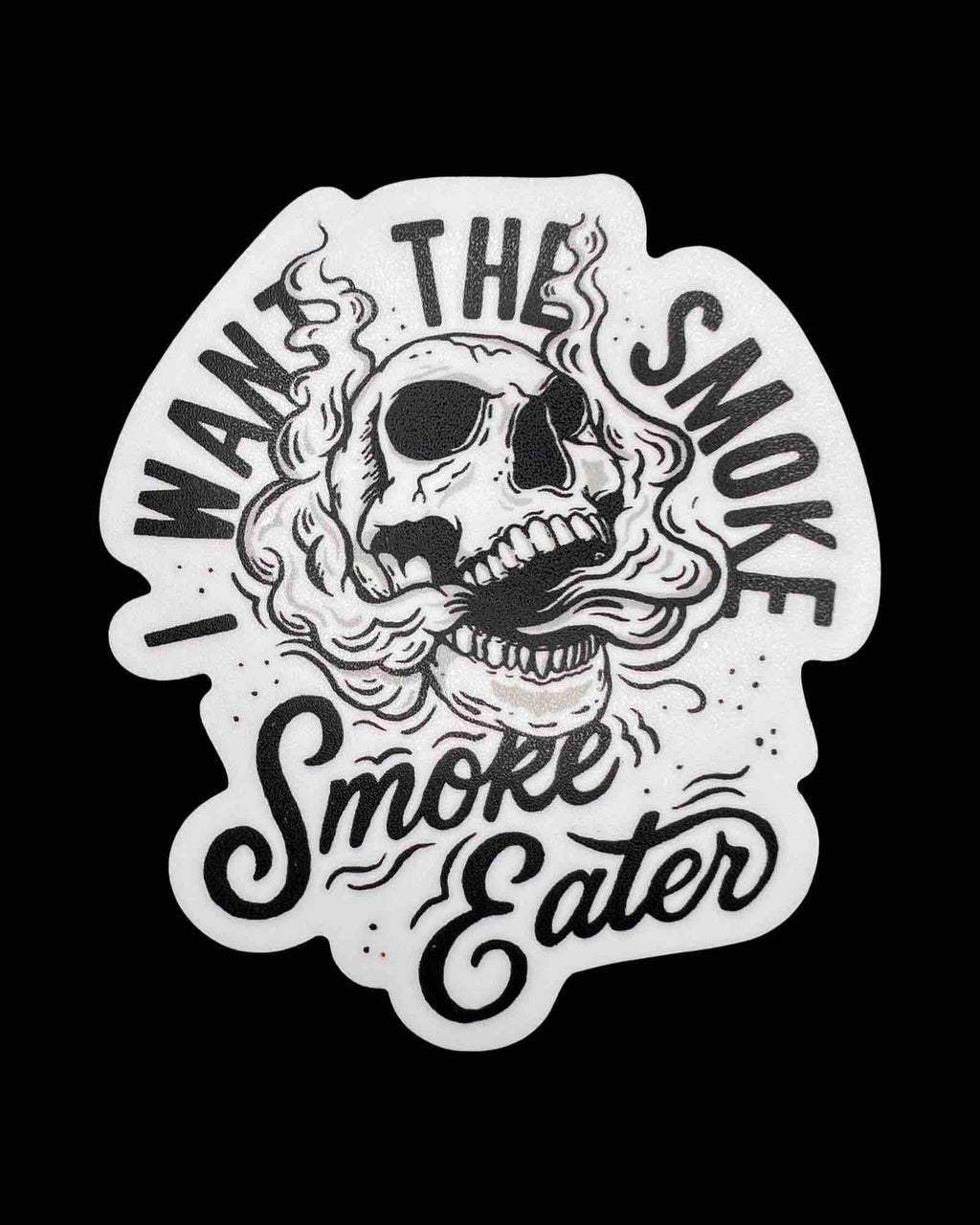 "Smoke Eater" Sticker