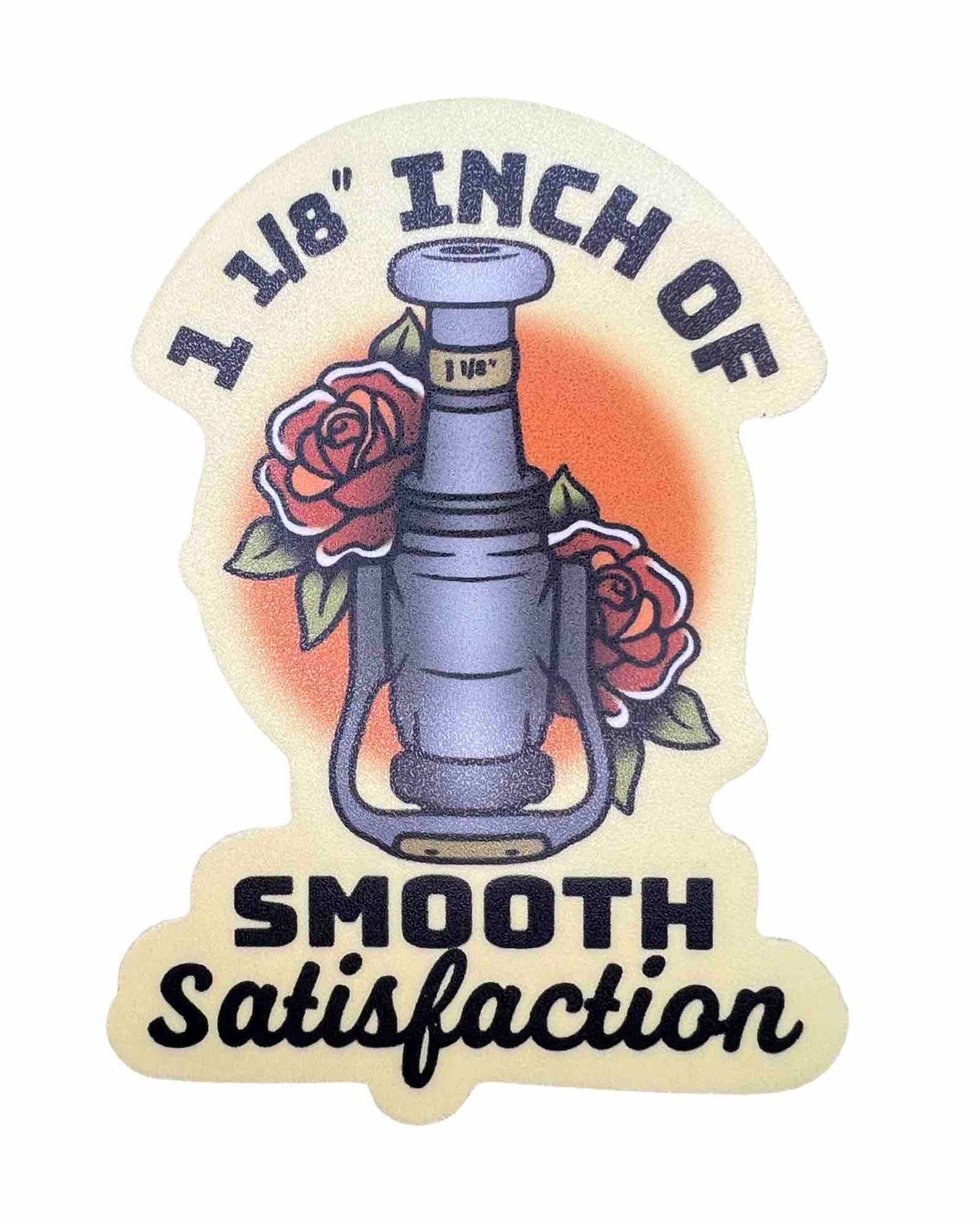 "Smooth Satisfaction" Sticker