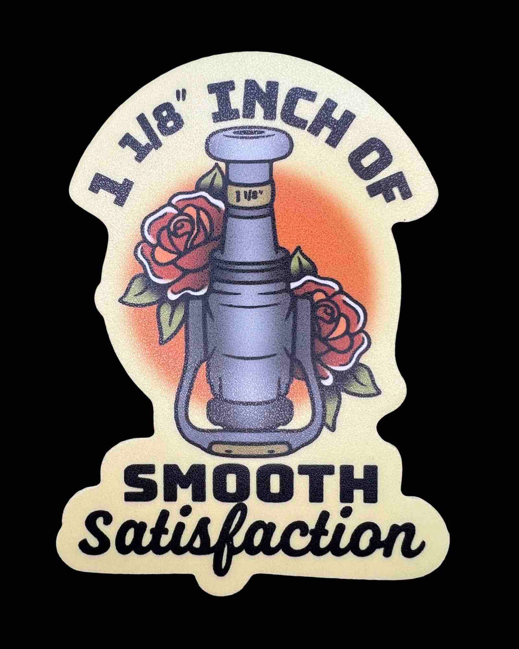 "Smooth Satisfaction" Sticker