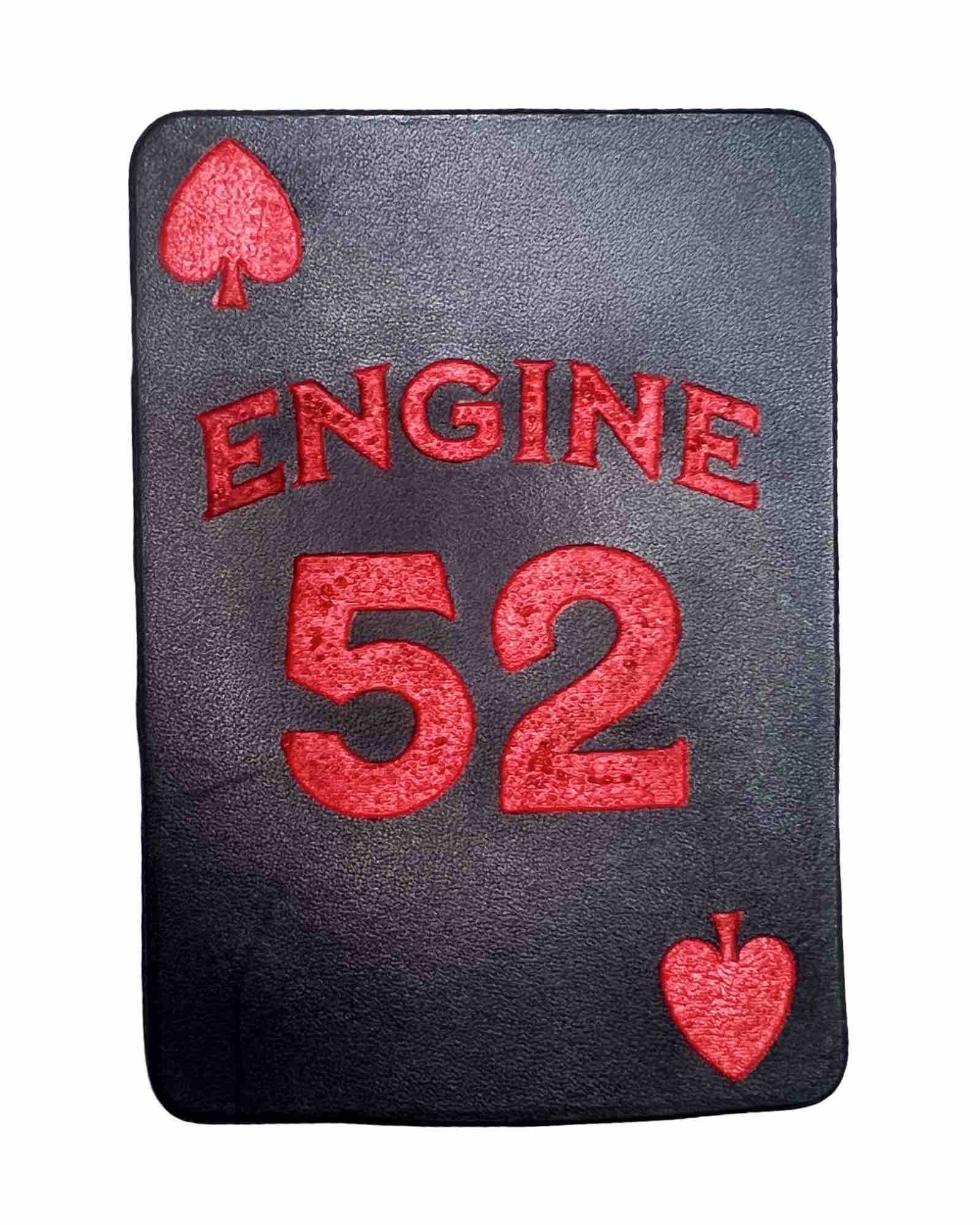 Helmet Card Custom Laser Etch Basic Rig Version