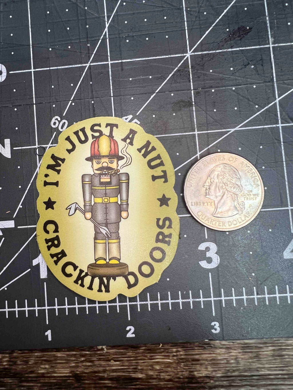 Crackin' Doors Sticker