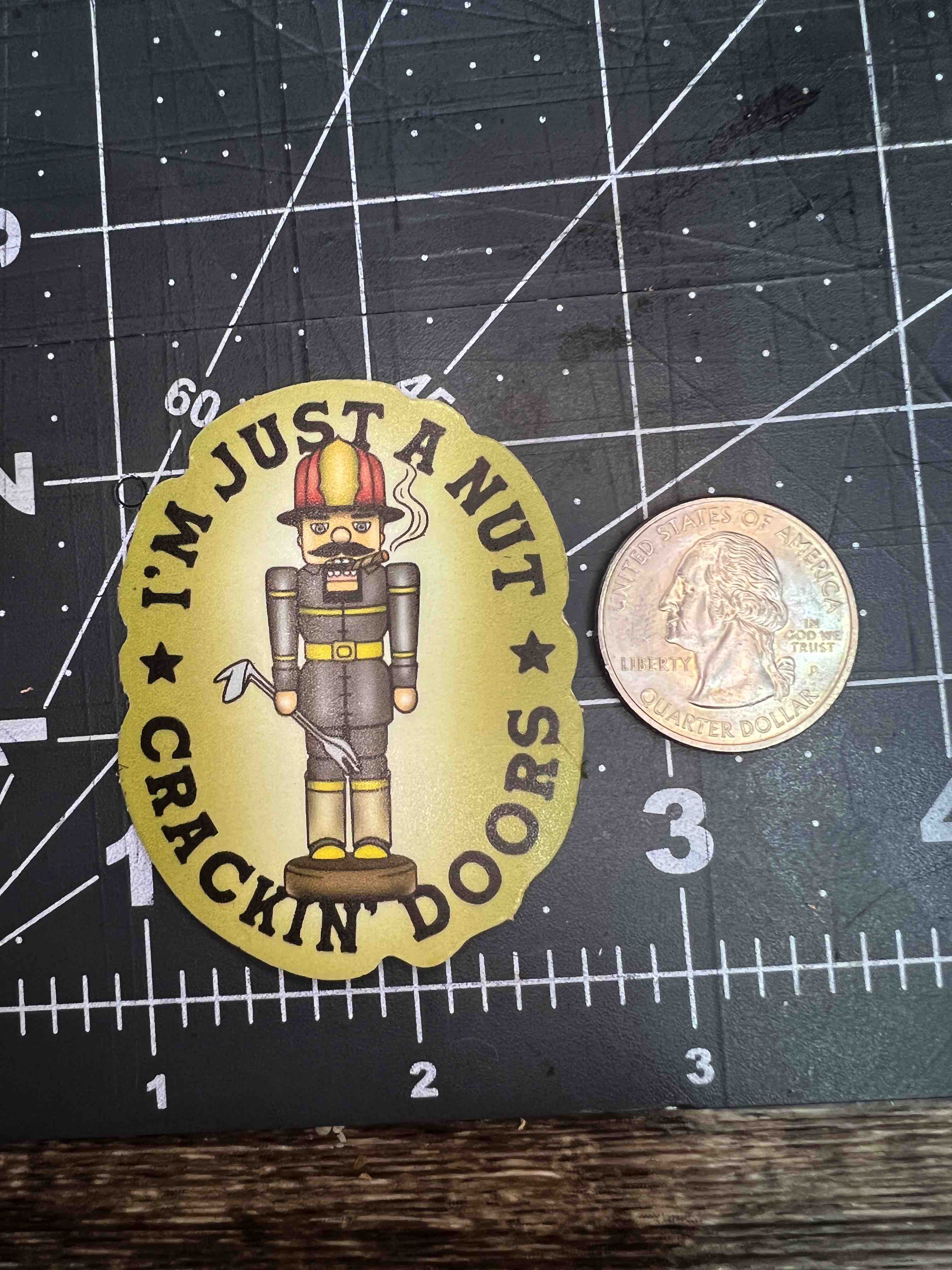 Crackin' Doors Sticker