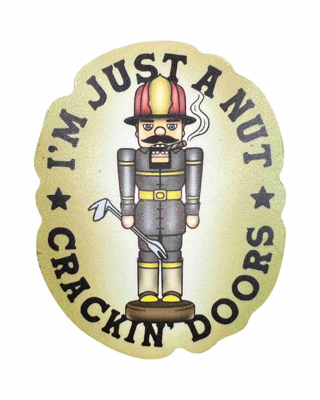 Crackin' Doors Sticker