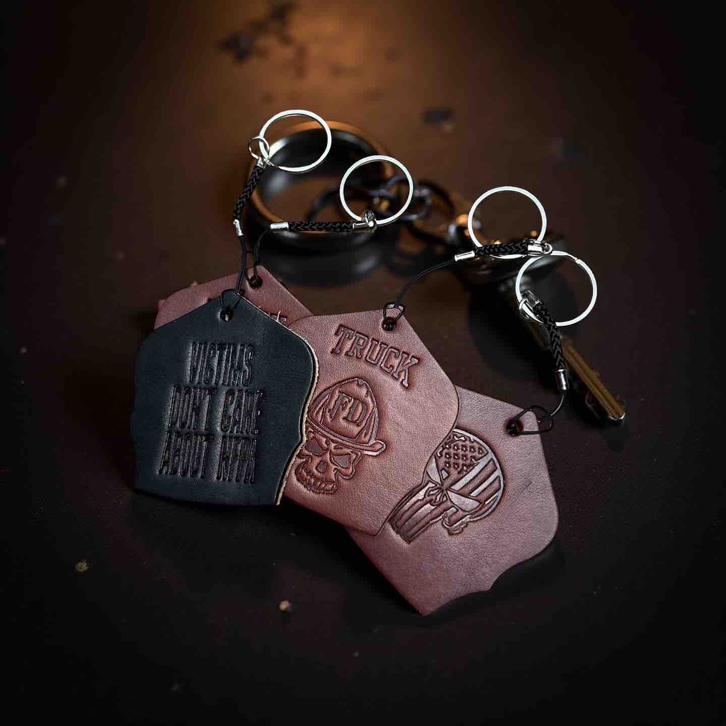 Stamped Key Chains