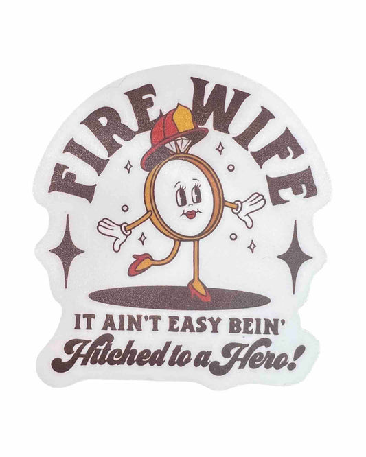 Fire Wife Sticker
