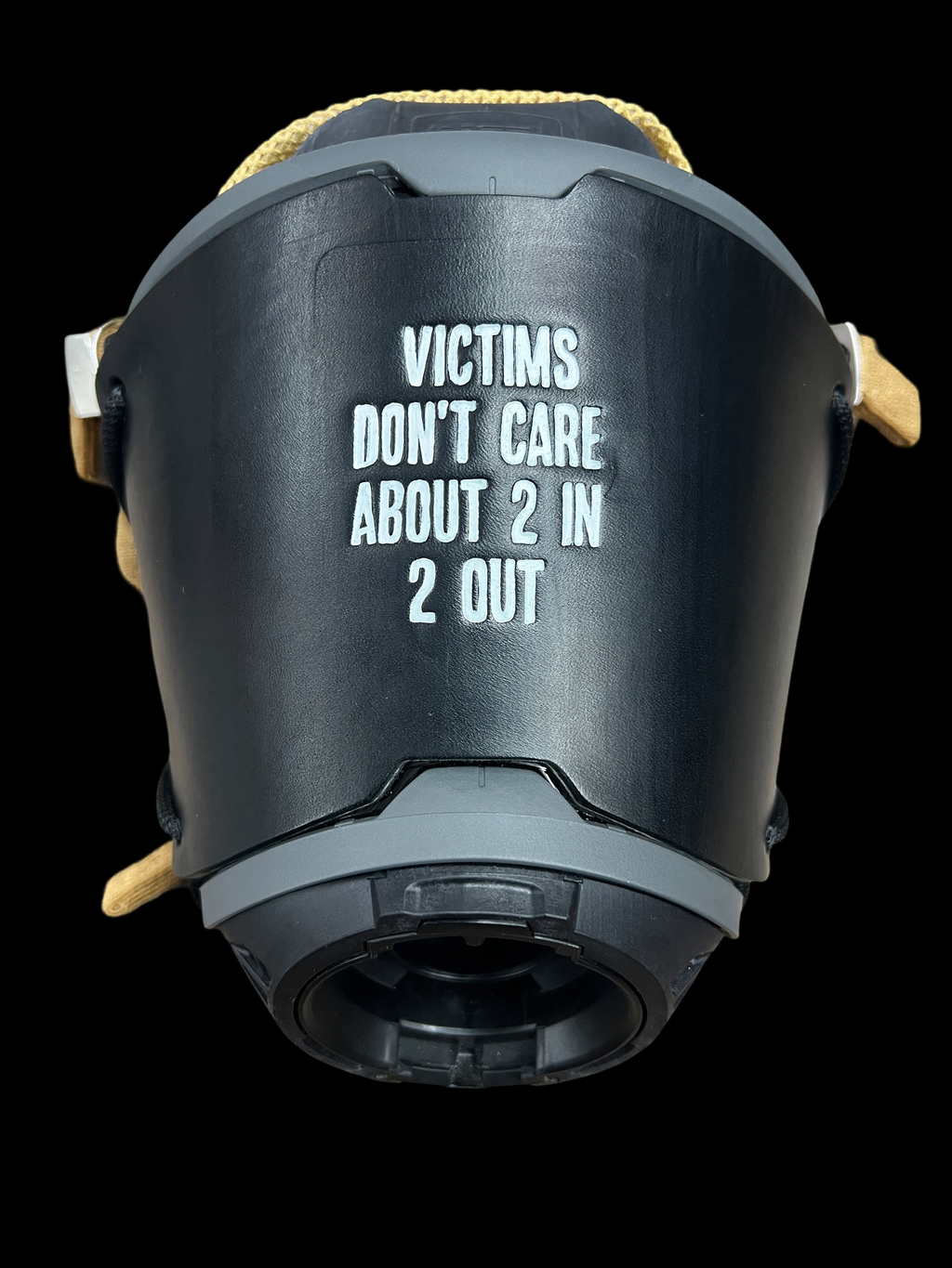 Victims Don't Care SCBA Lens Shield
