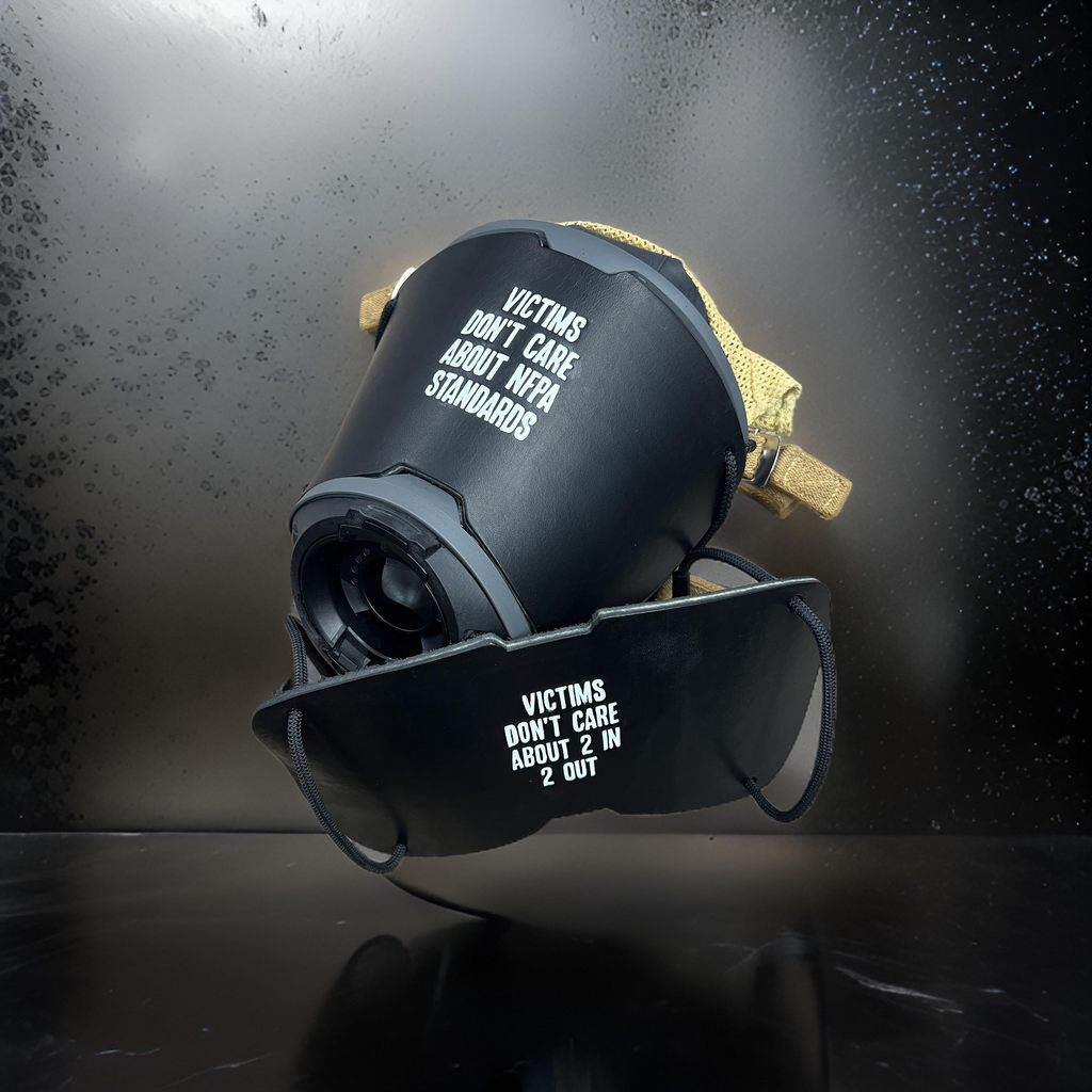 Victims Don't Care SCBA Lens Shield
