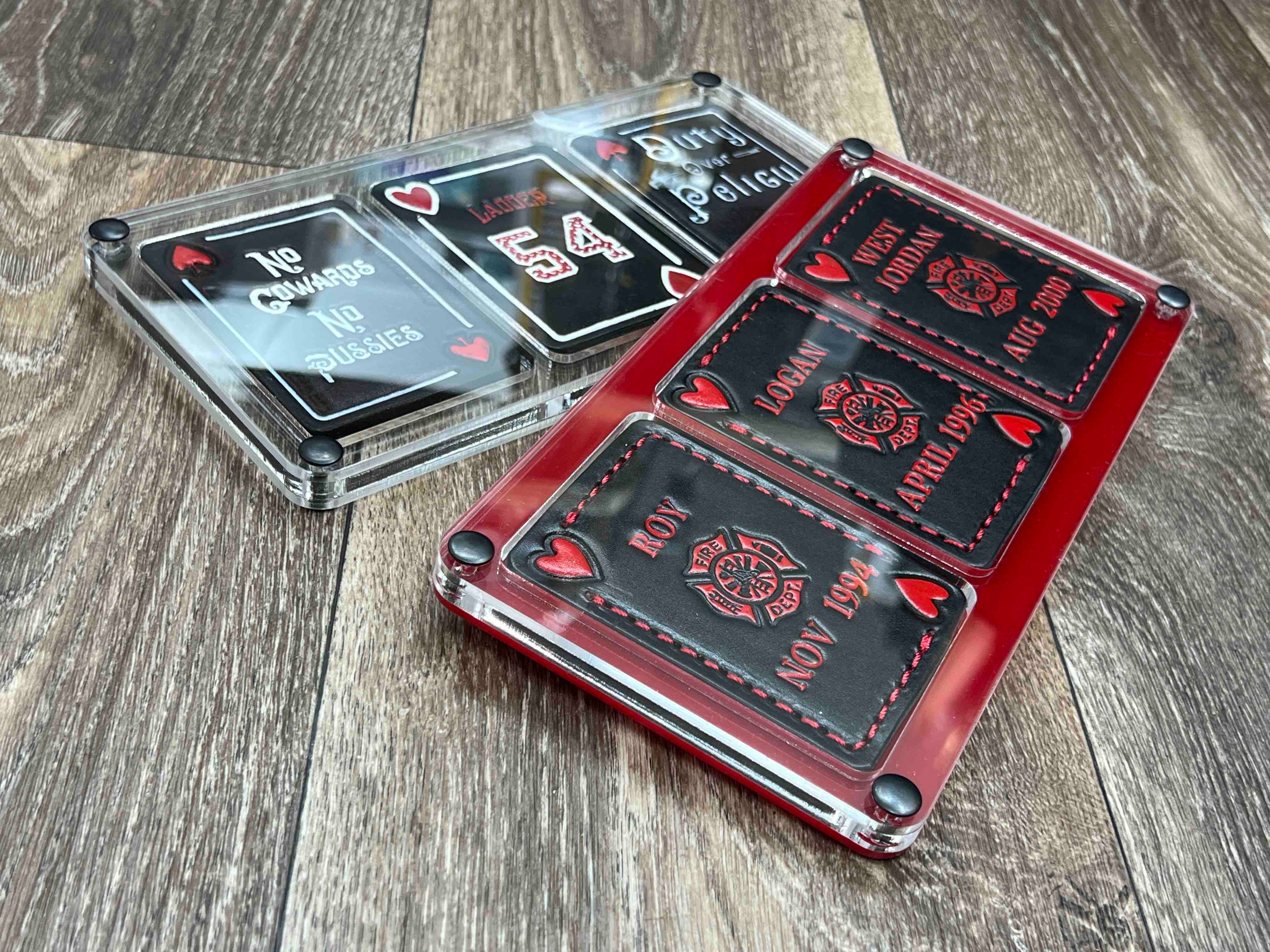 Helmet Card Display Case (Triple Card)