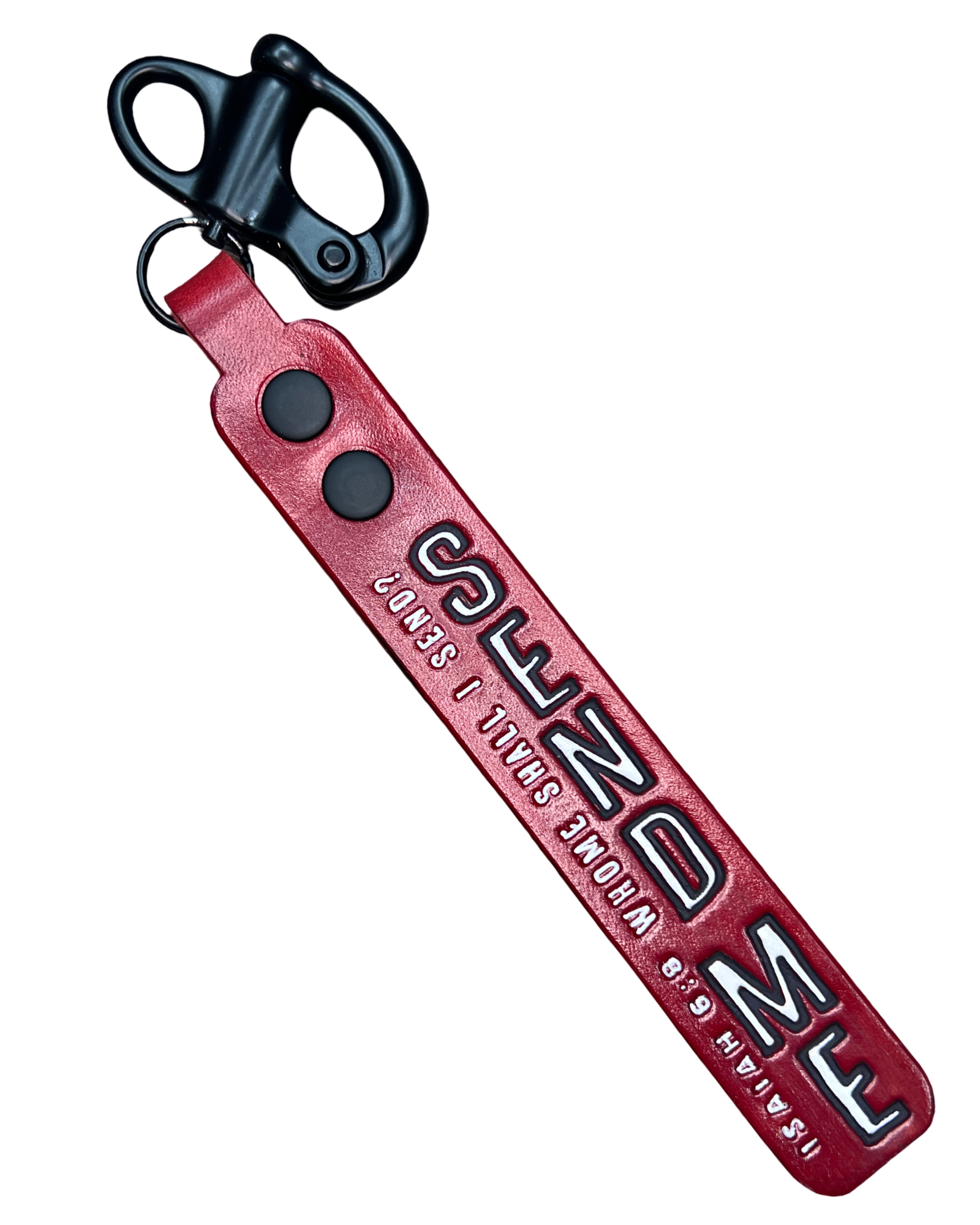 "Send Me" Red/White Pull to Release