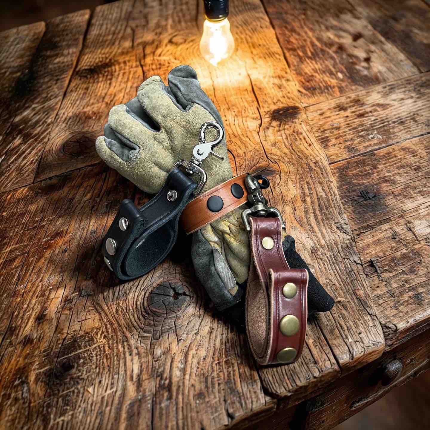 Glove Strap - Button Snap Version