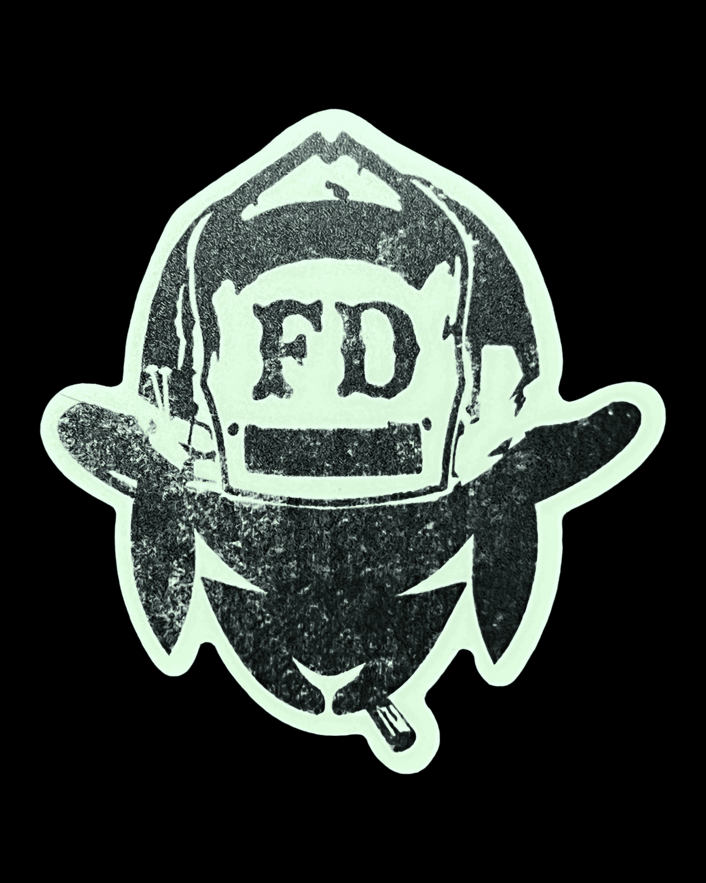 Black Sheep Logo GLOW IN THE DARK Sticker