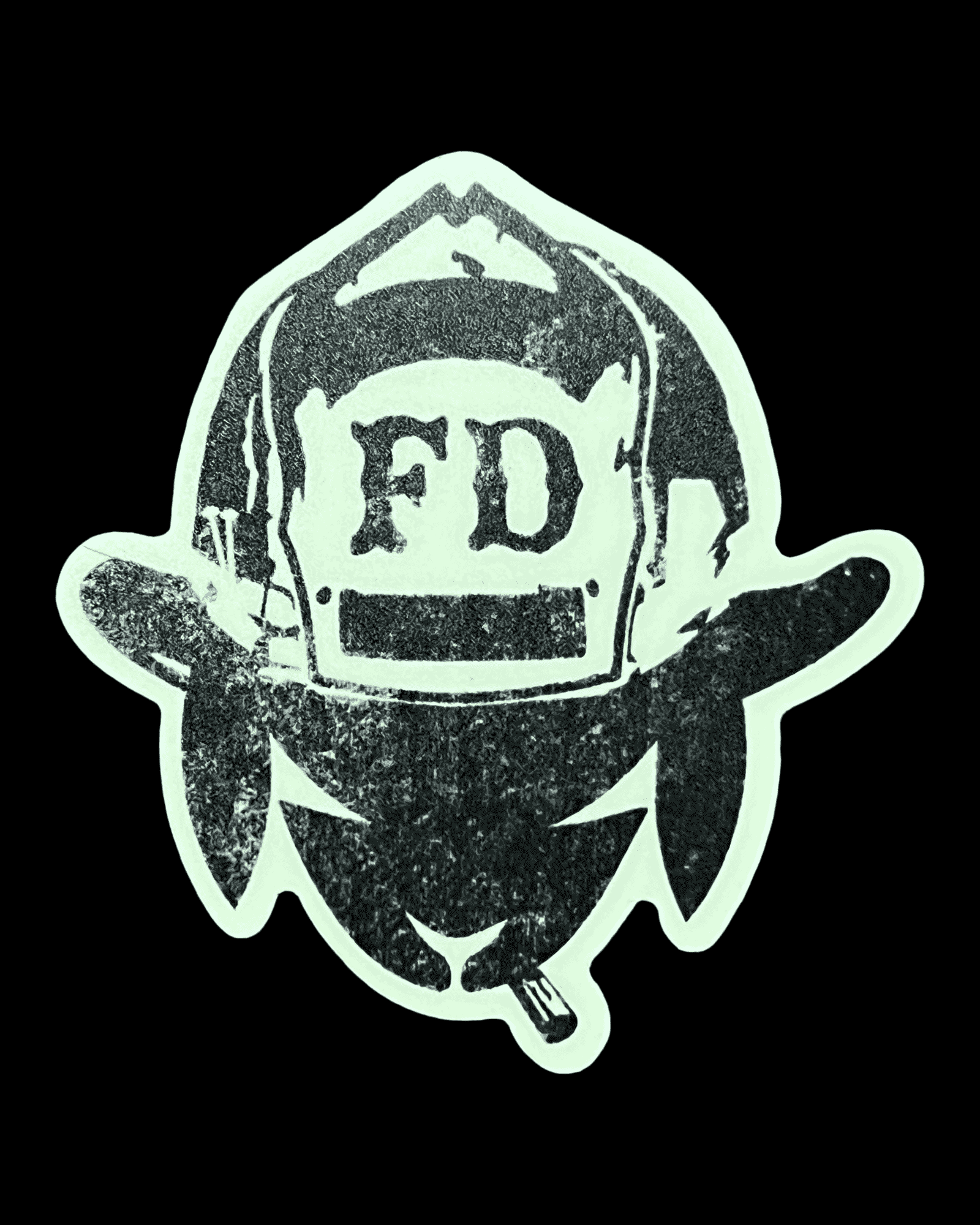 Black Sheep Logo GLOW IN THE DARK Sticker