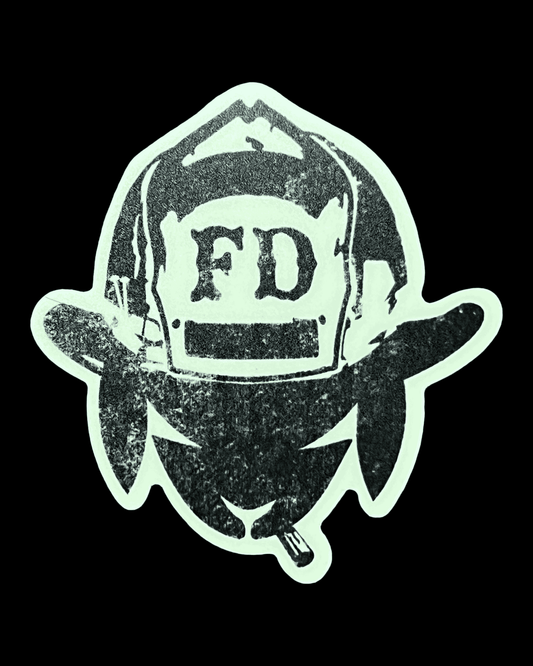 Black Sheep Logo GLOW IN THE DARK Sticker