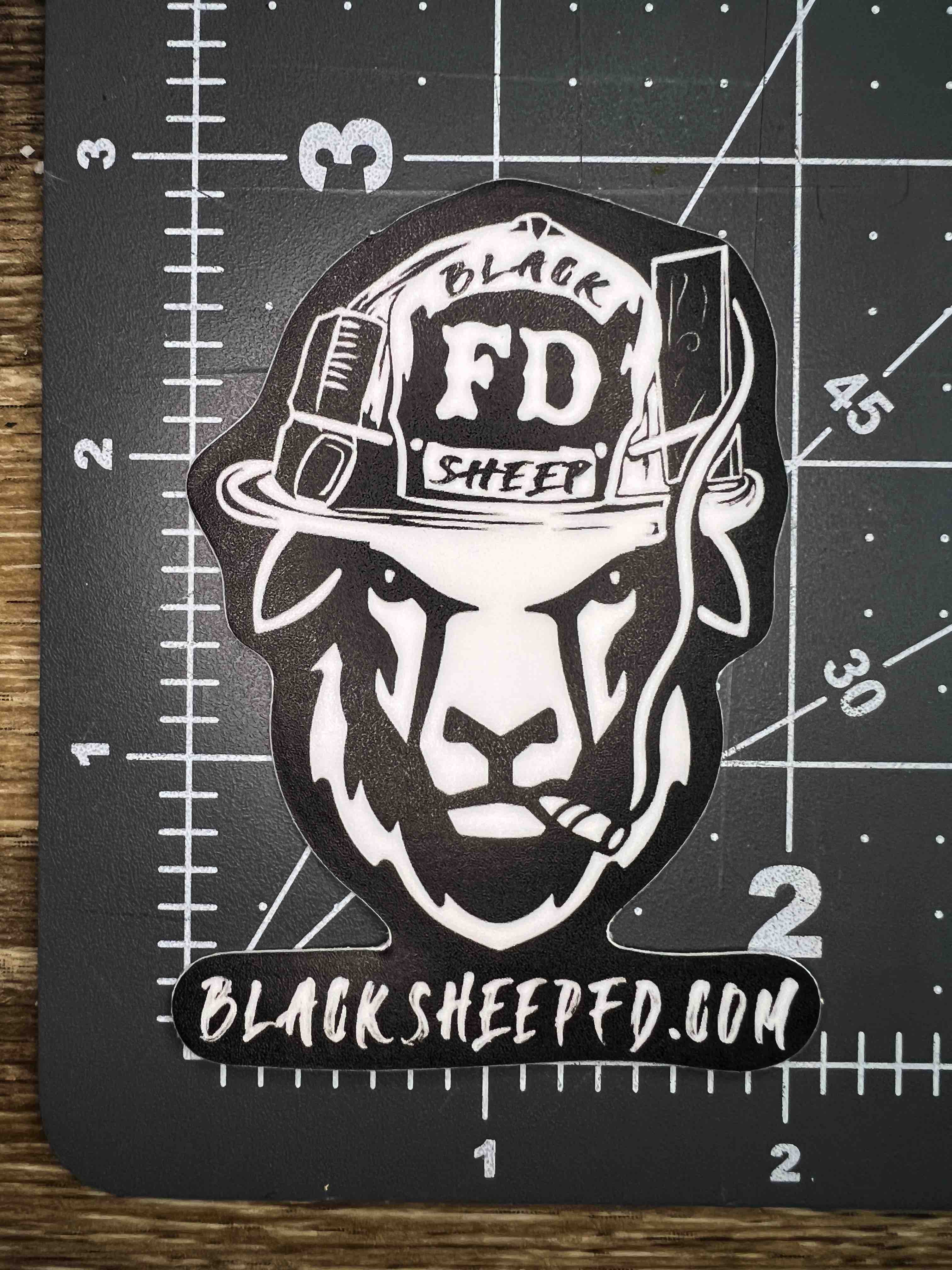 Black Sheep FD "Grit" Logo Sticker