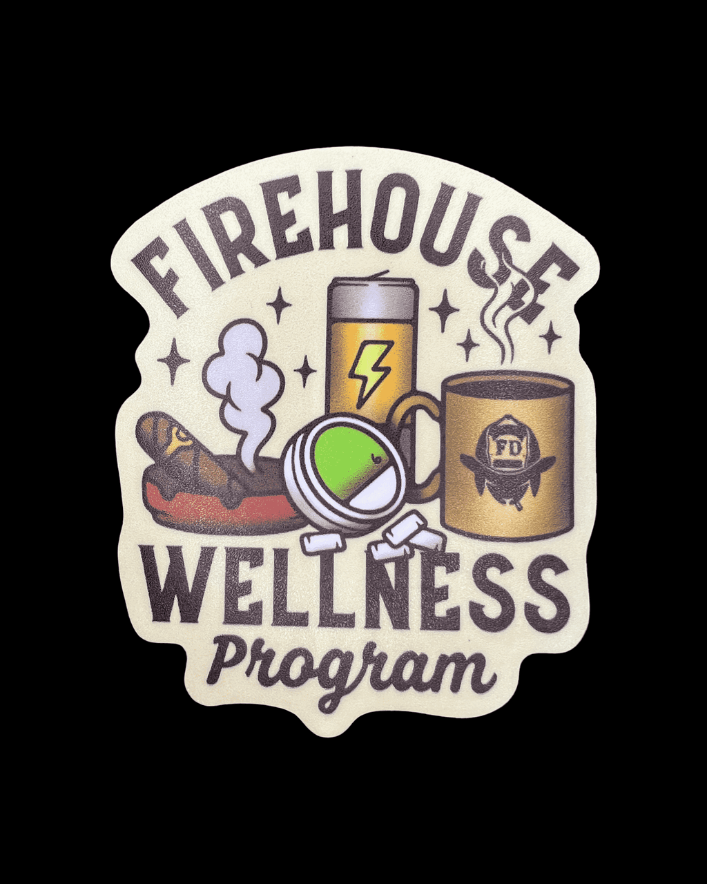 Firehouse Wellness Program Sticker