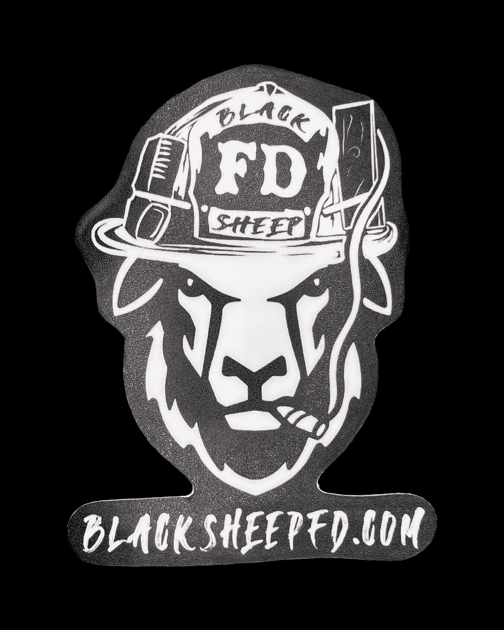 Black Sheep FD "Grit" Logo Sticker