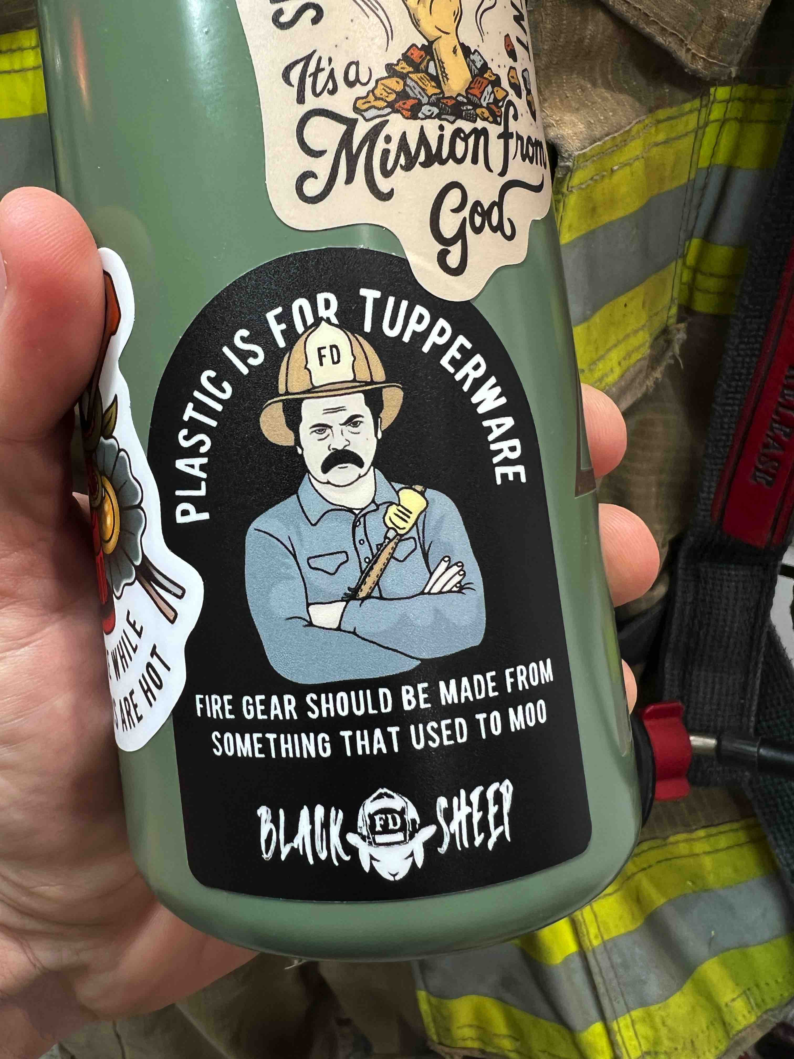 Plastic is For Tupperware Sticker