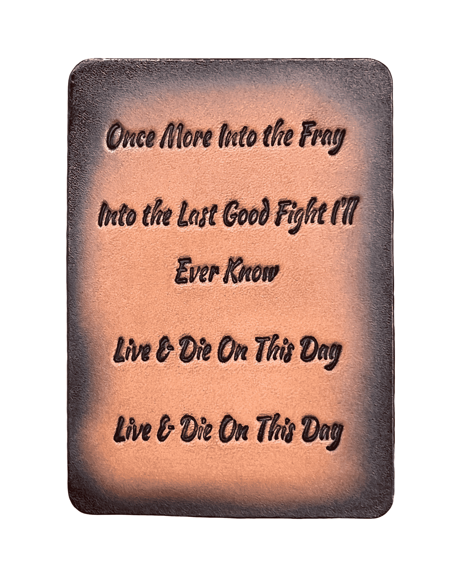 Once More Into The Fray HC