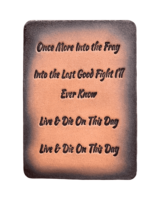 Once More Into The Fray HC