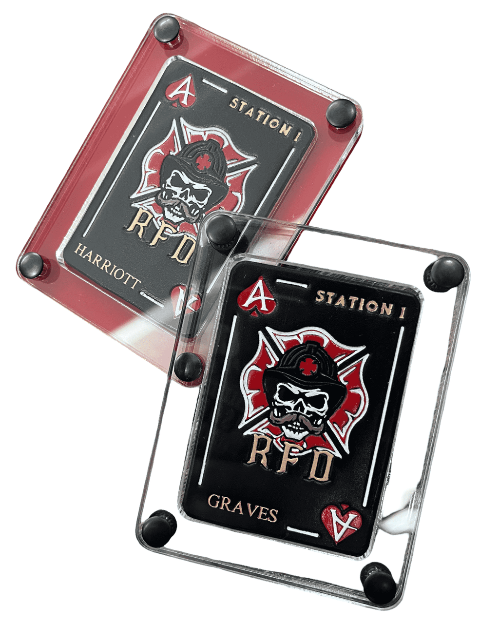 Helmet Card Display Case (SINGLE CARD)